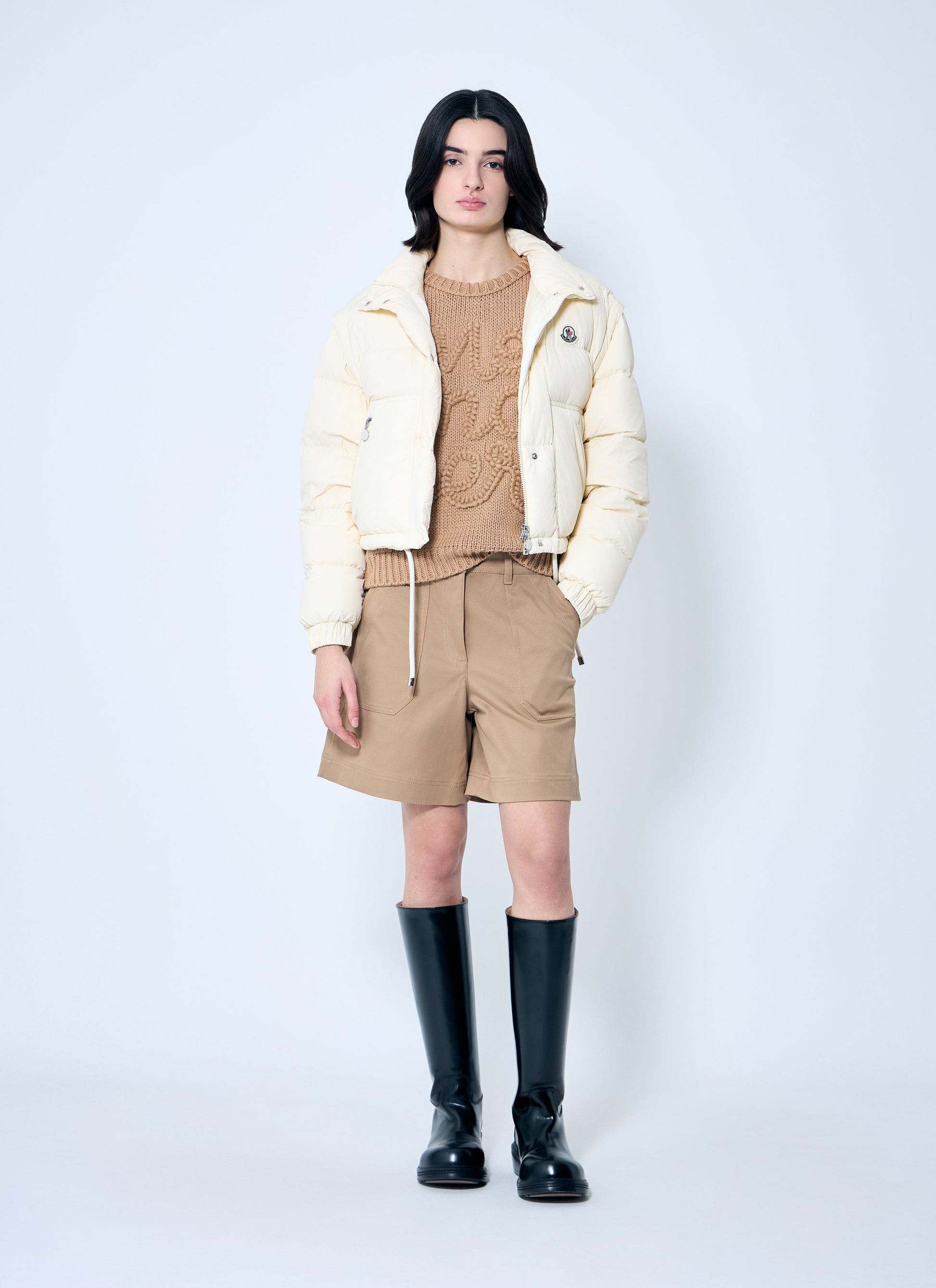 Moncler Women Twill Shorts MONCLER