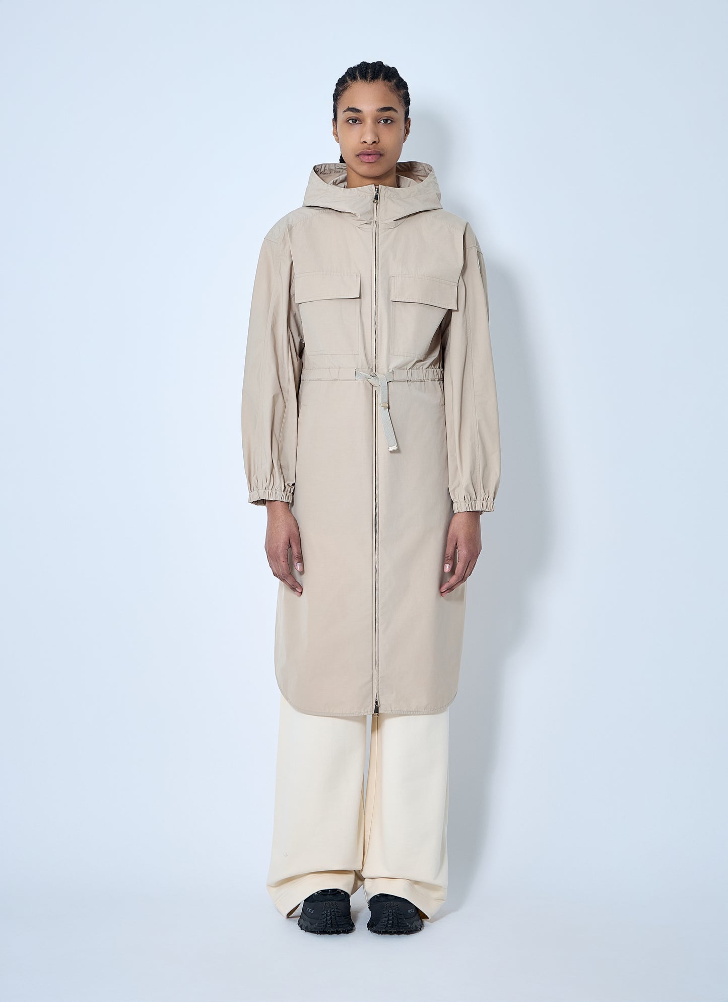 Moncler Women Peronne Long Parka Jacket MONCLER