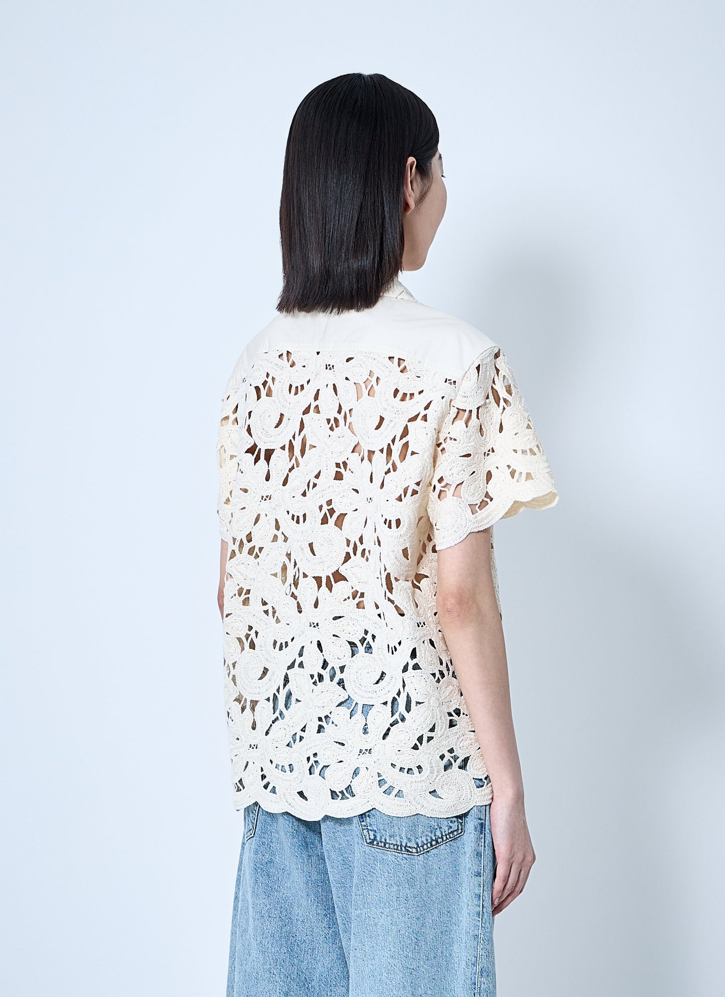 Moncler Women Short Sleeve Button-Down Shirt MONCLER
