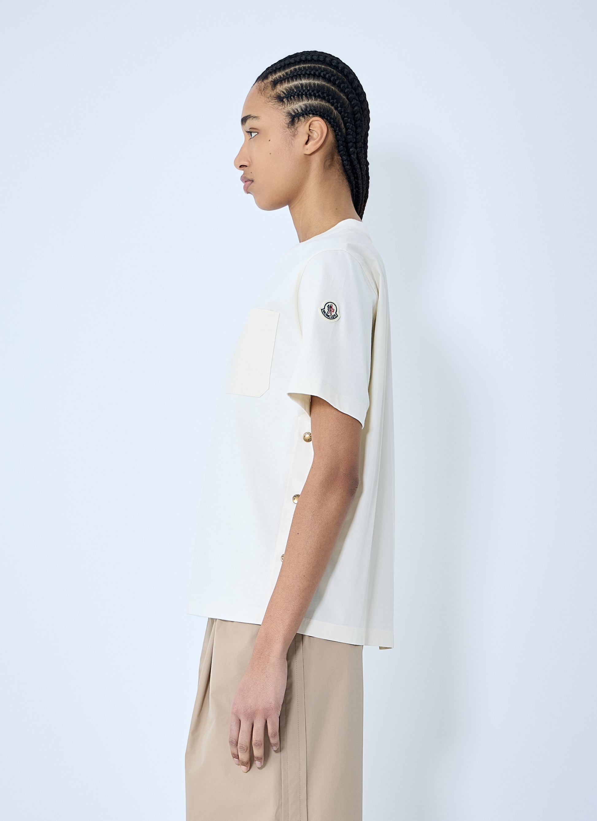 Moncler Women Logo Motif T-Shirt MONCLER