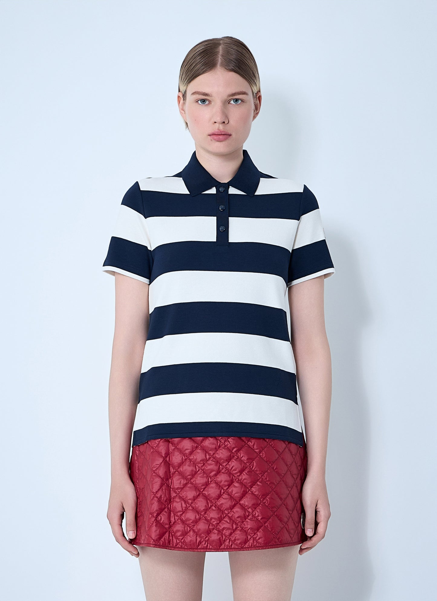 Moncler Women Striped Polo Shirt MONCLER