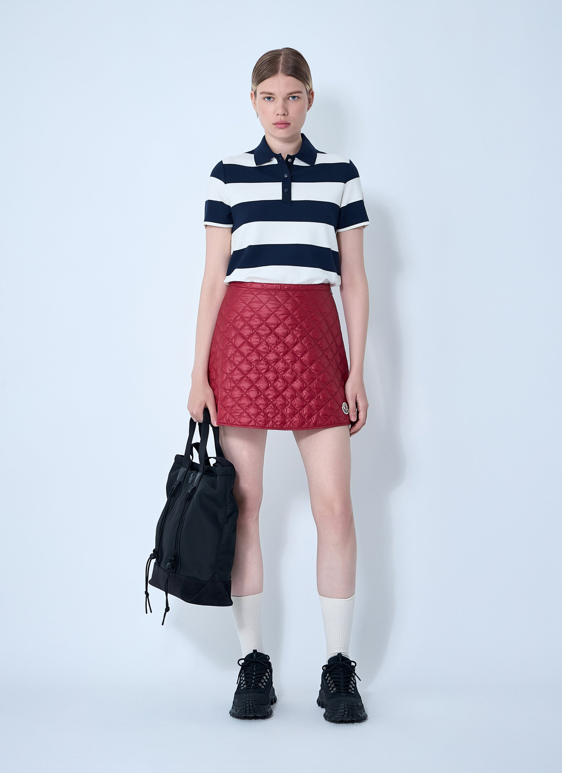 Moncler Women Striped Polo Shirt MONCLER