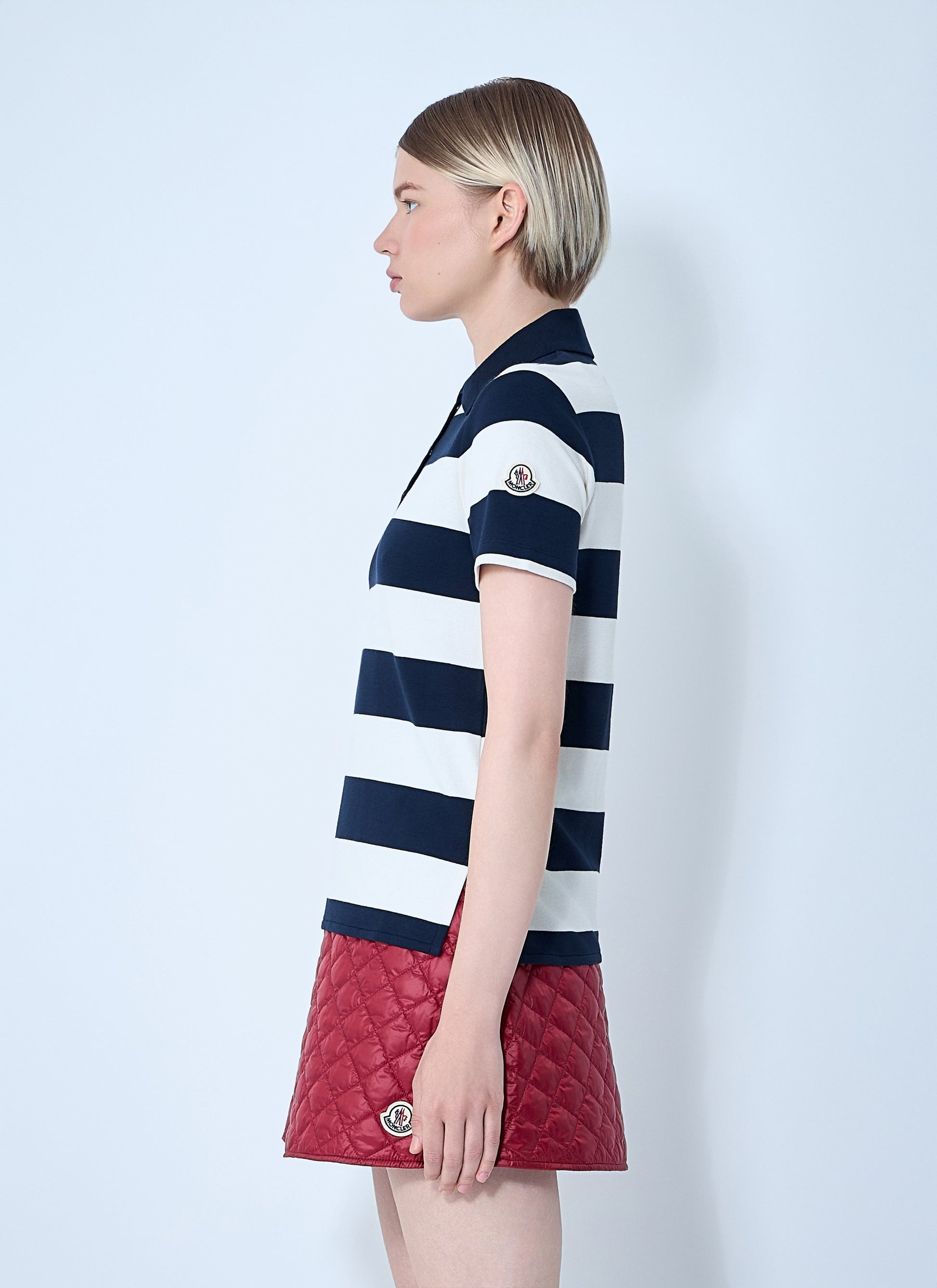 Moncler Women Striped Polo Shirt MONCLER
