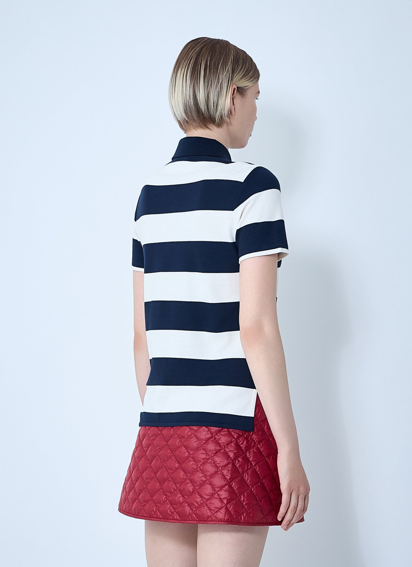 Moncler Women Striped Polo Shirt MONCLER