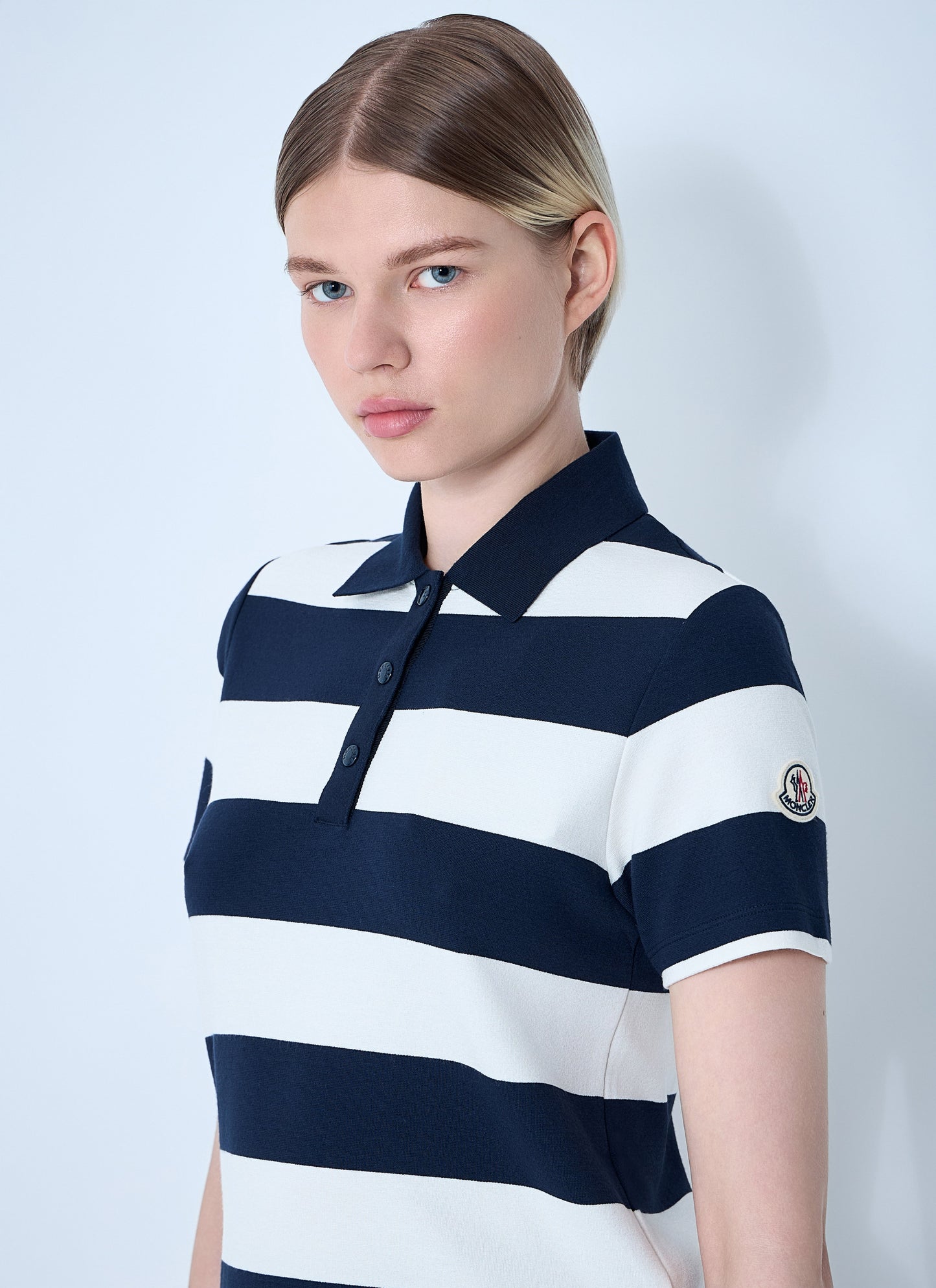 Moncler Women Striped Polo Shirt MONCLER