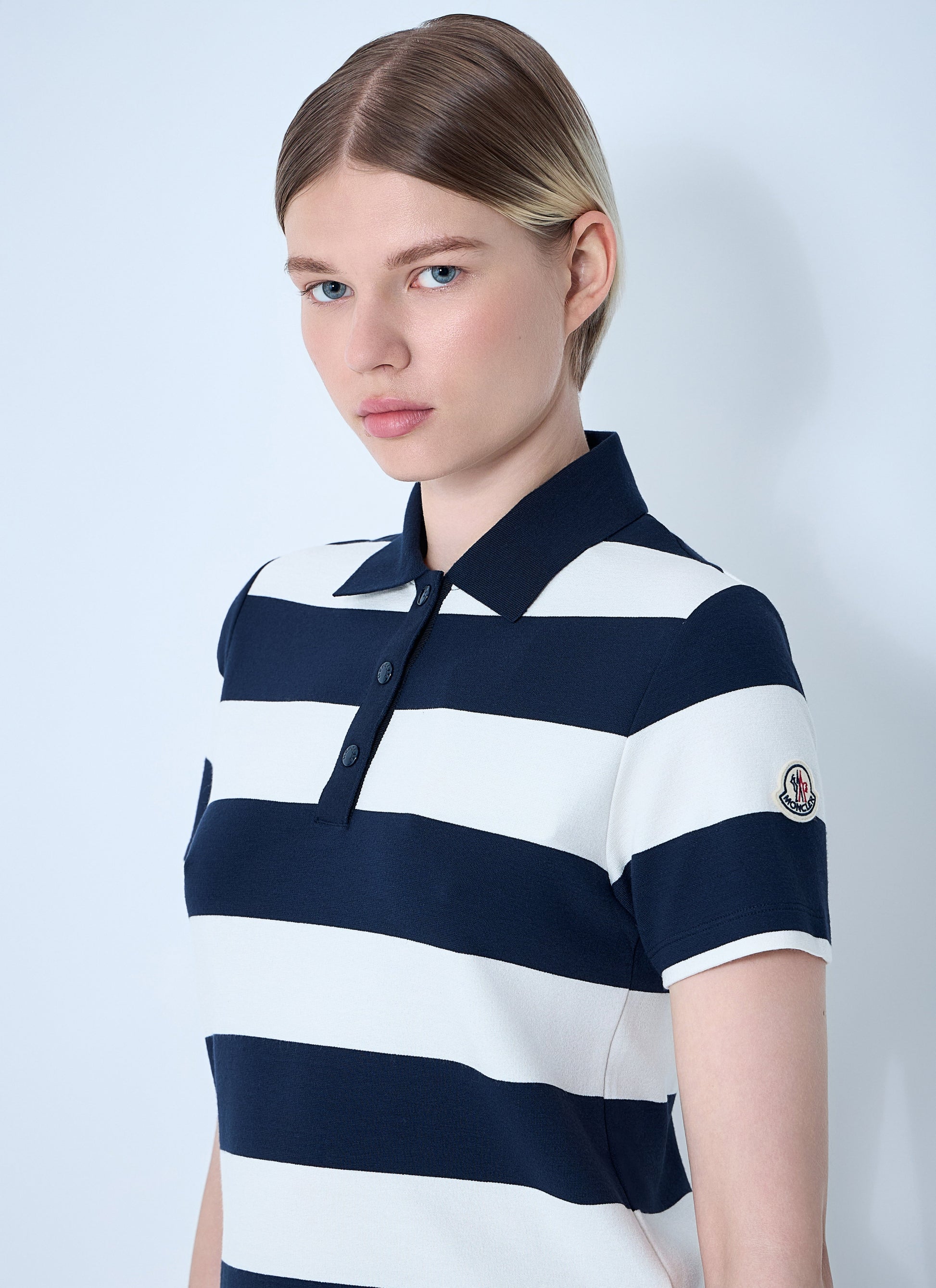 Moncler Women Striped Polo Shirt MONCLER