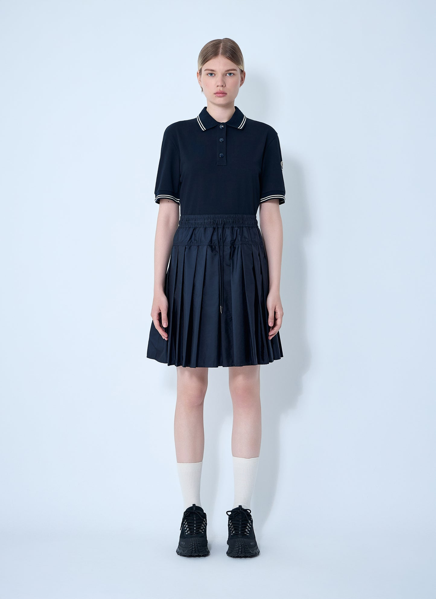 Moncler Women Piquet Polo Shirt Dress MONCLER