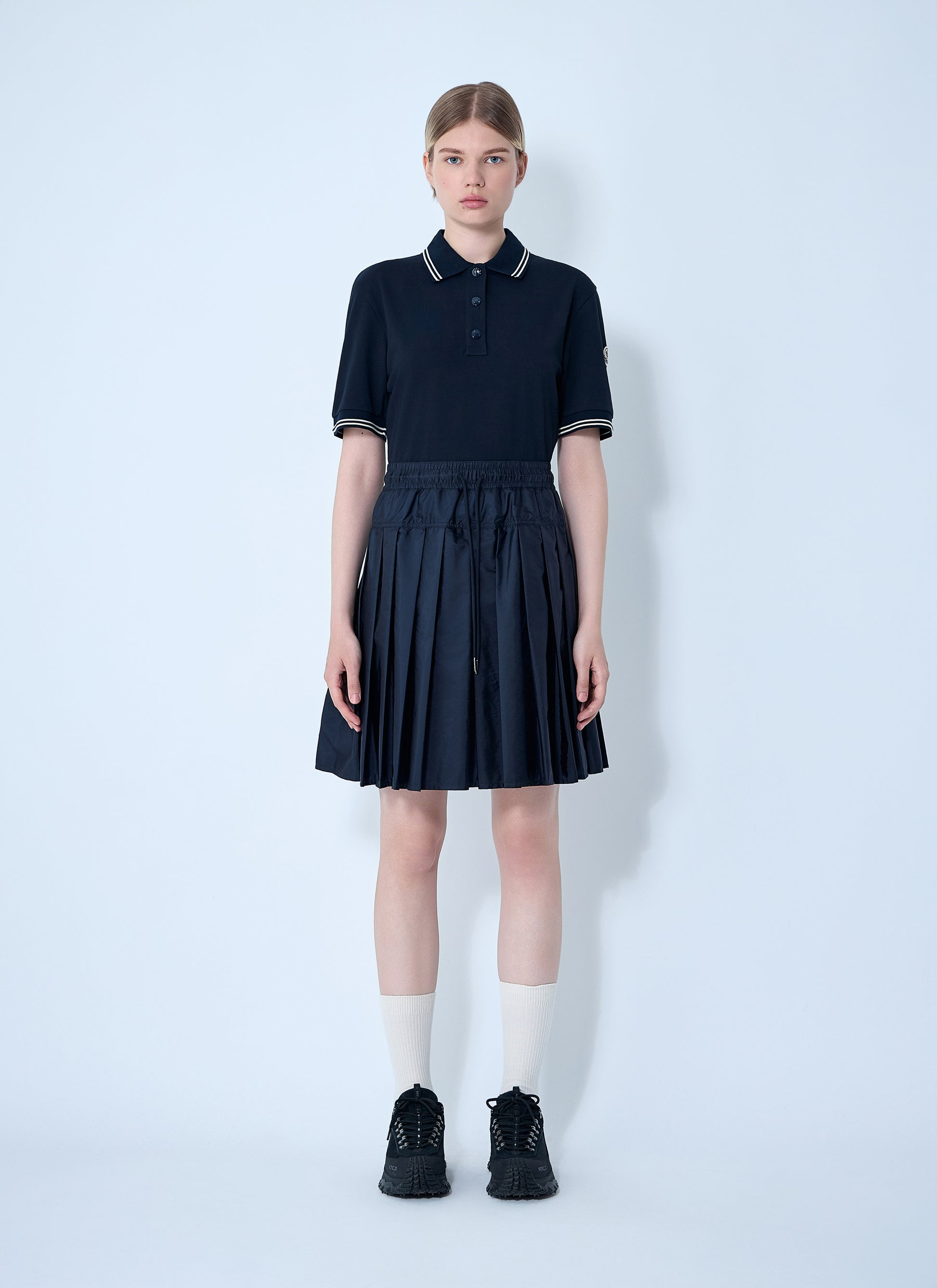 Moncler Women Piquet Polo Shirt Dress MONCLER