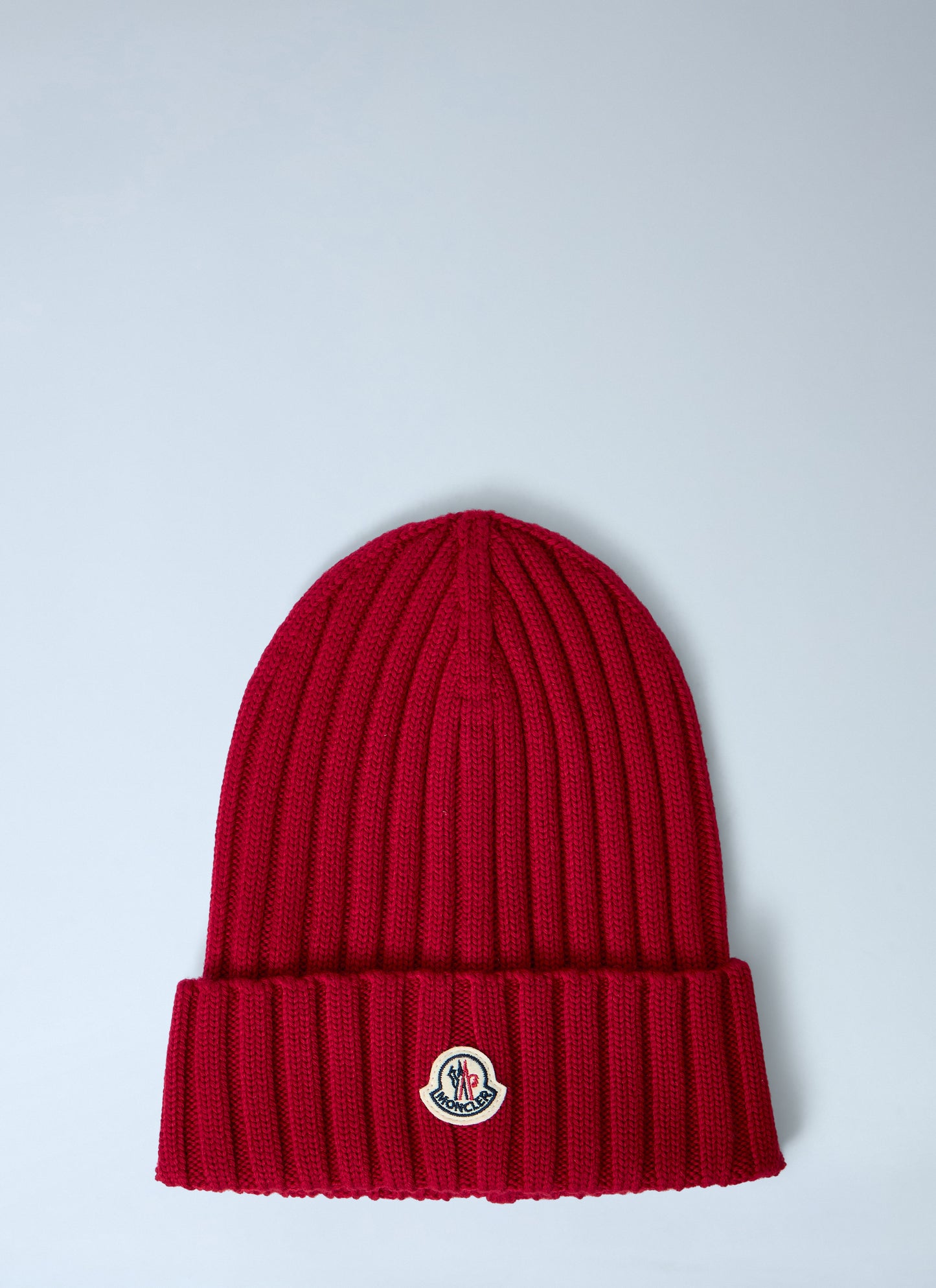 Moncler Women Logo Motif Beanie Hat MONCLER