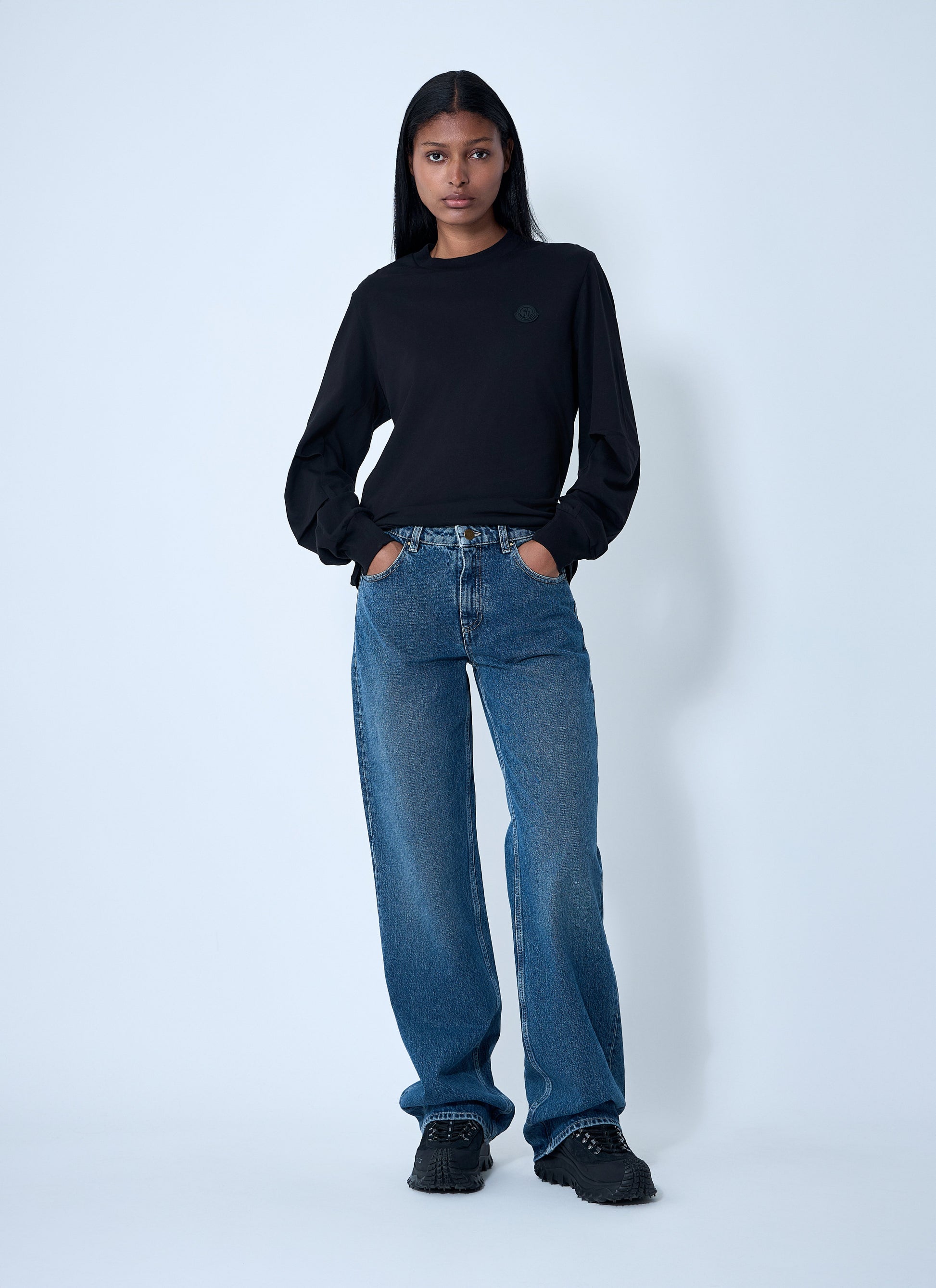 Moncler Women Five-Pocket Jeans MONCLER