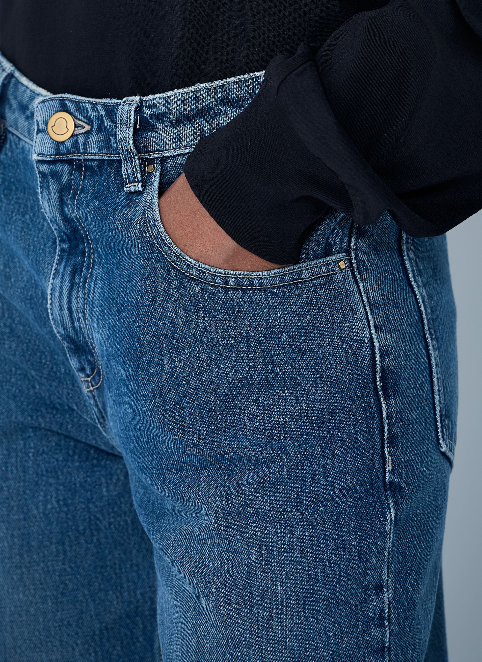 Moncler Women Five-Pocket Jeans MONCLER