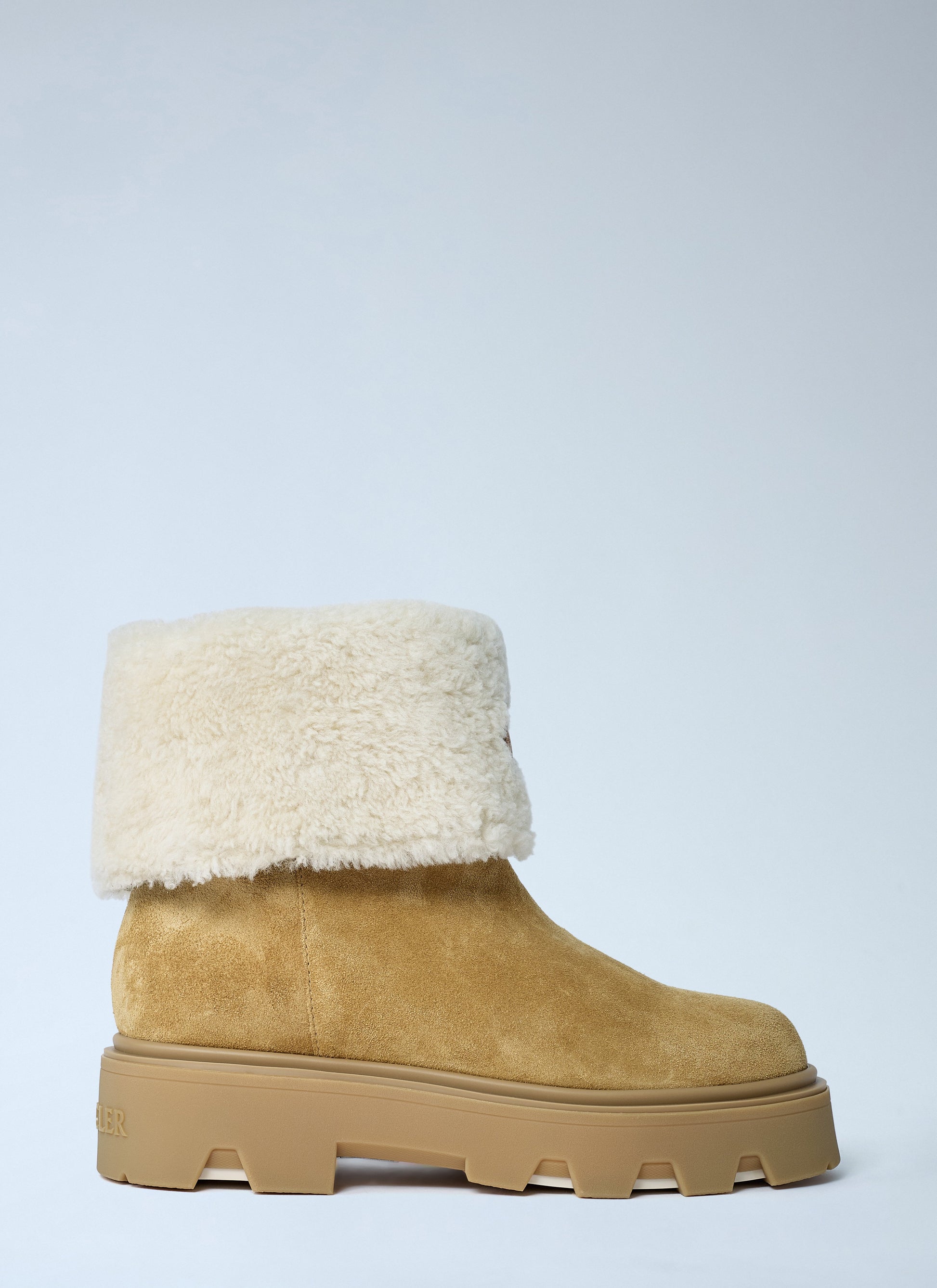 Moncler Women Aurea Suede Ankle Boots MONCLER