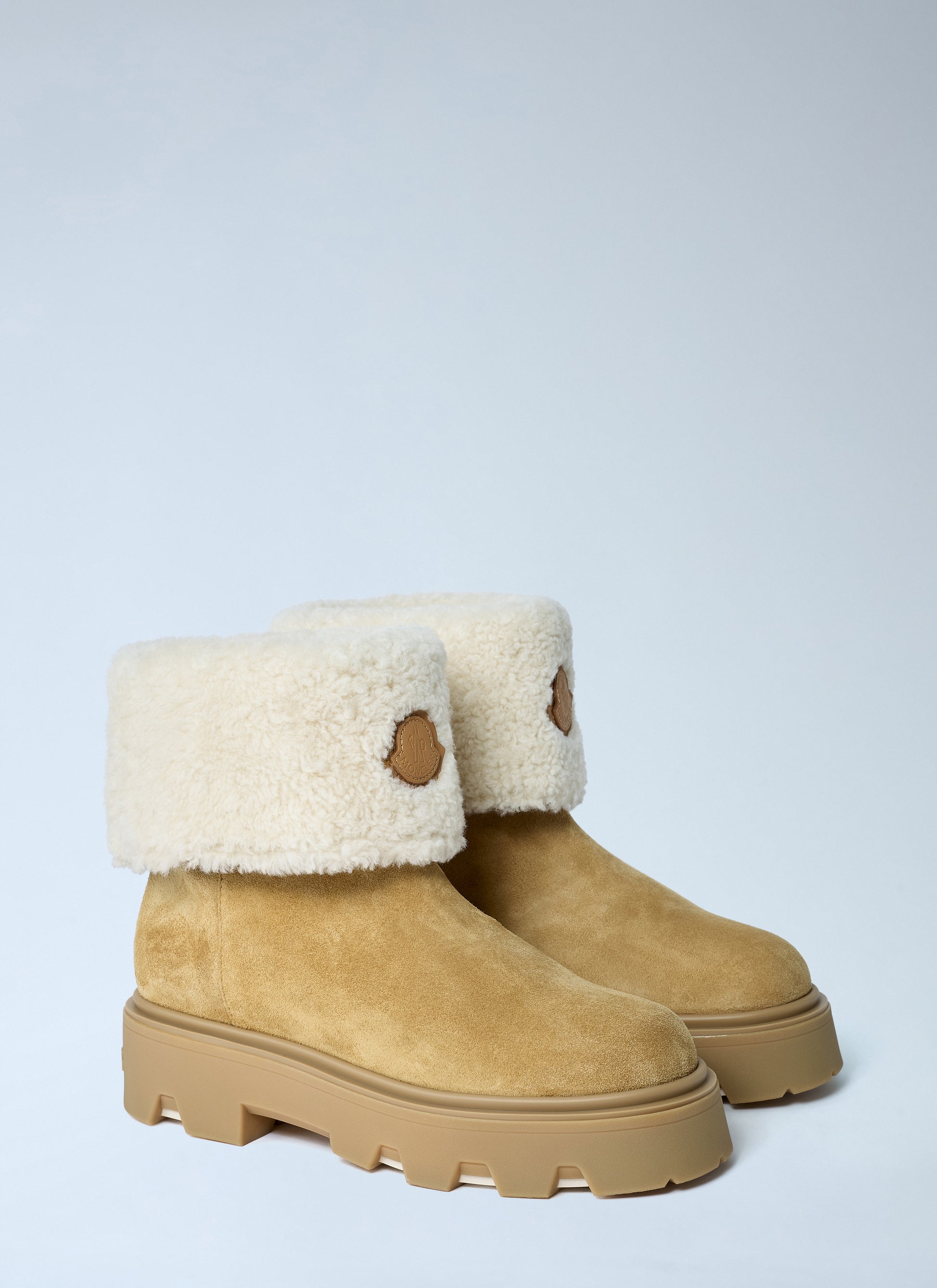 Moncler Women Aurea Suede Ankle Boots MONCLER