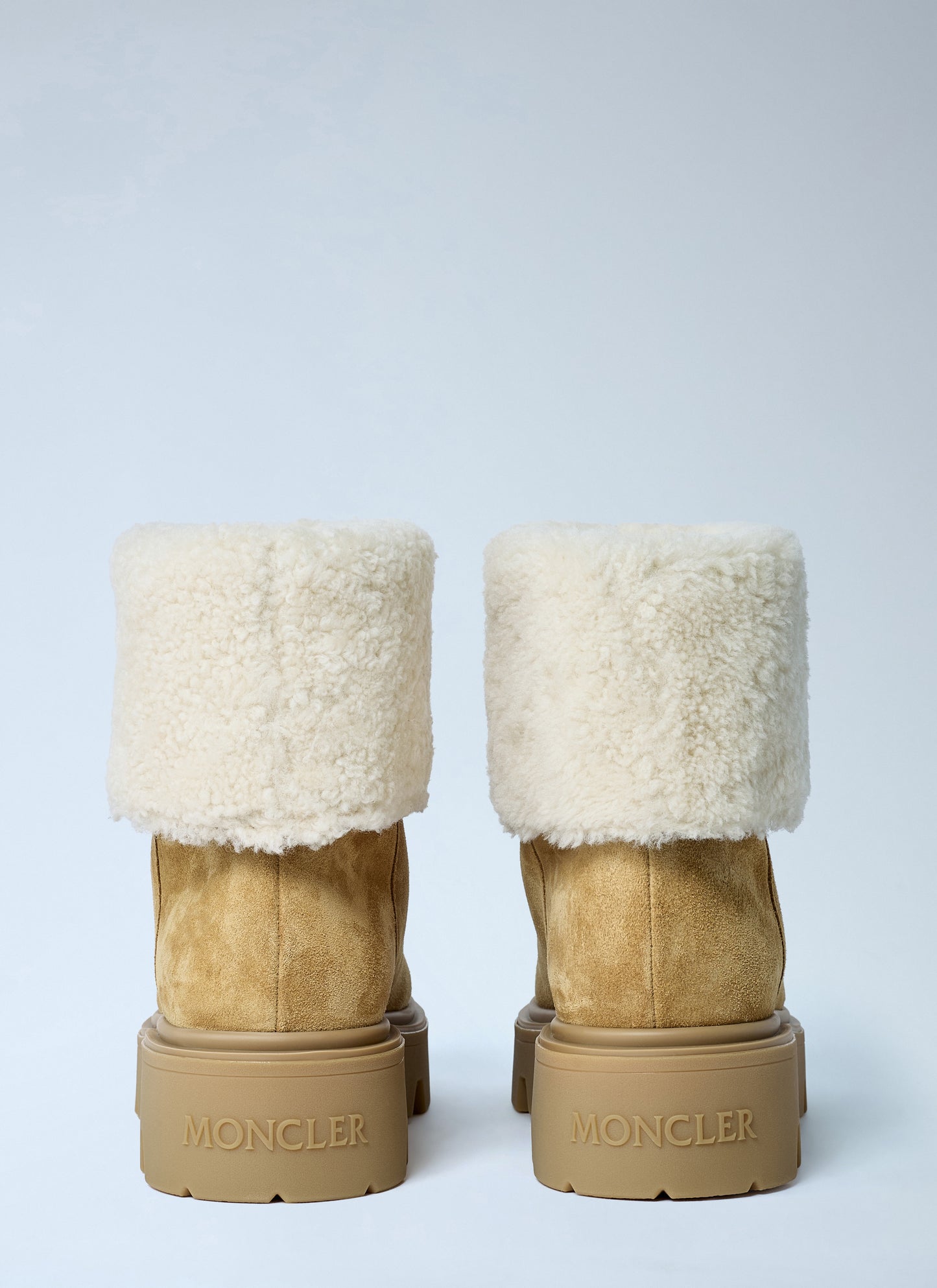 Moncler Women Aurea Suede Ankle Boots MONCLER