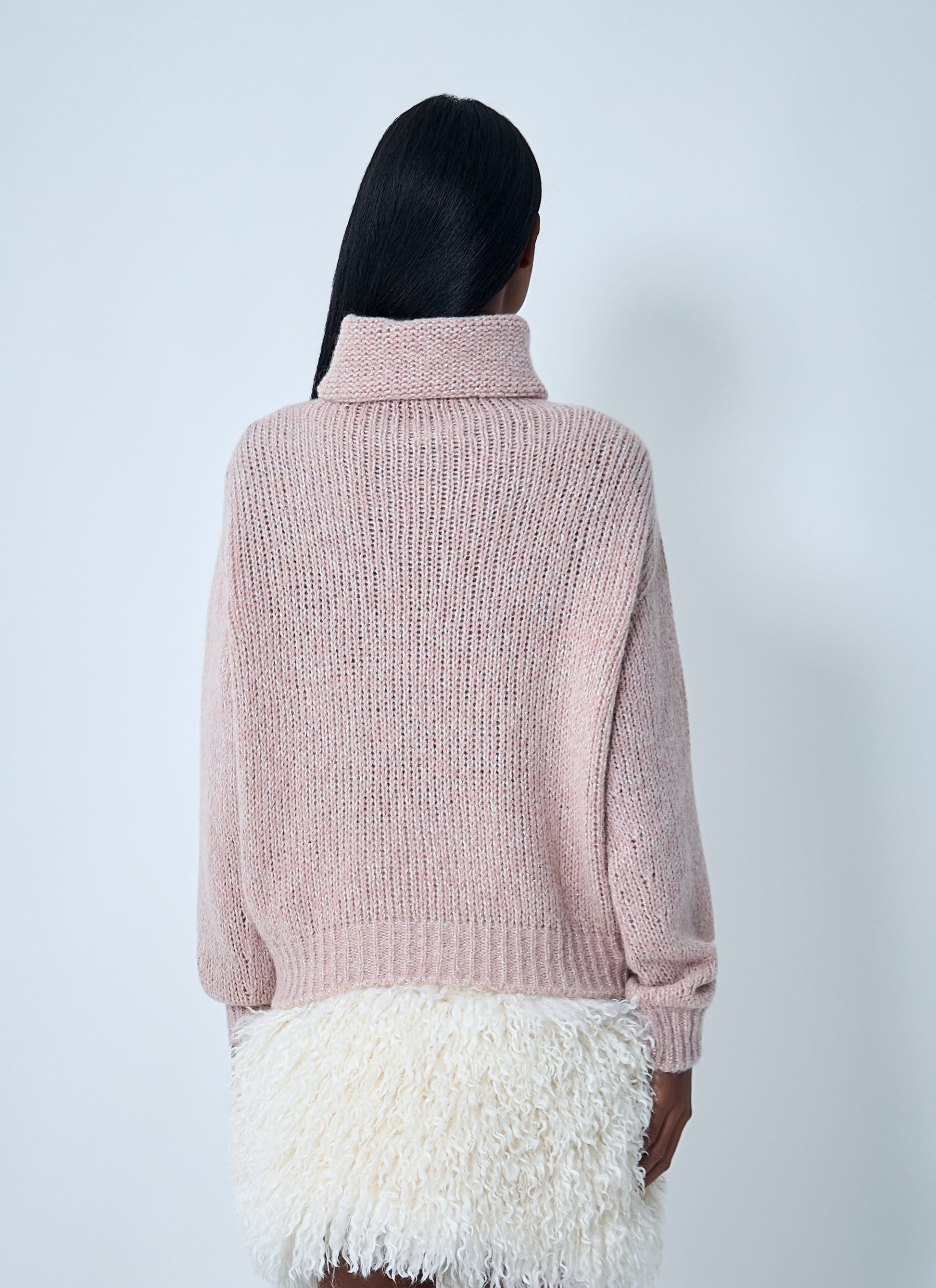 Moncler Women Wool-Blend Cable Knit Sweater MONCLER