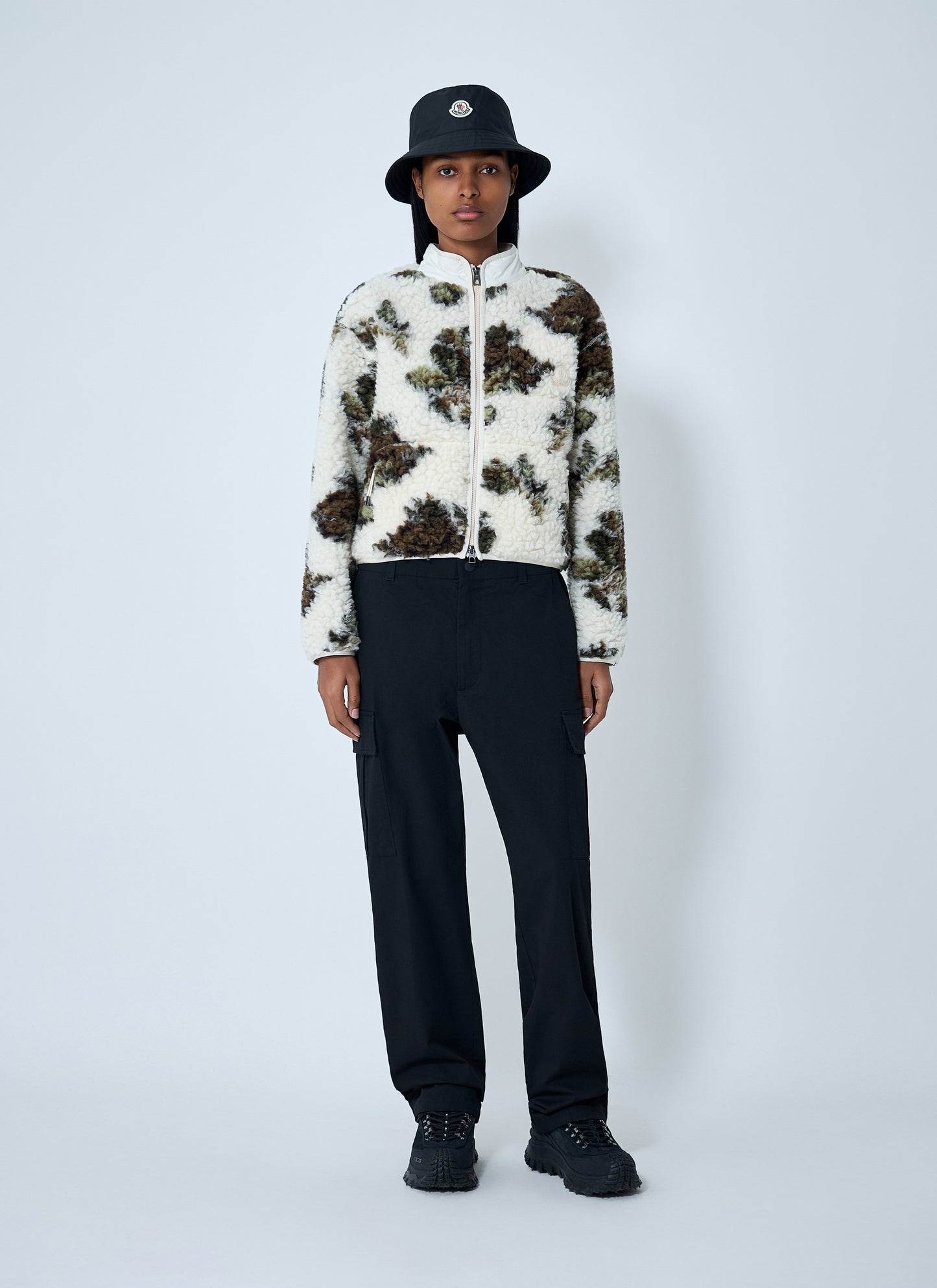Moncler Women Textured Zip-Up Jacket MONCLER