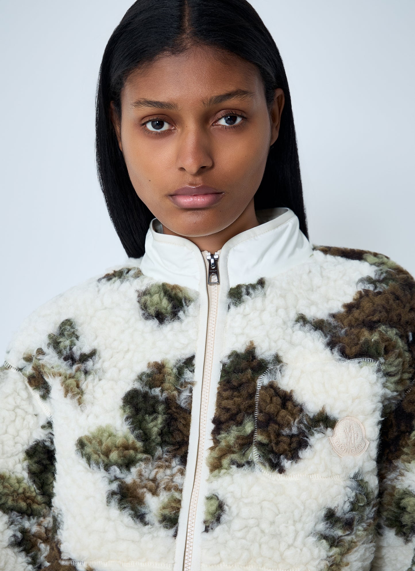 Moncler Women Textured Zip-Up Jacket MONCLER
