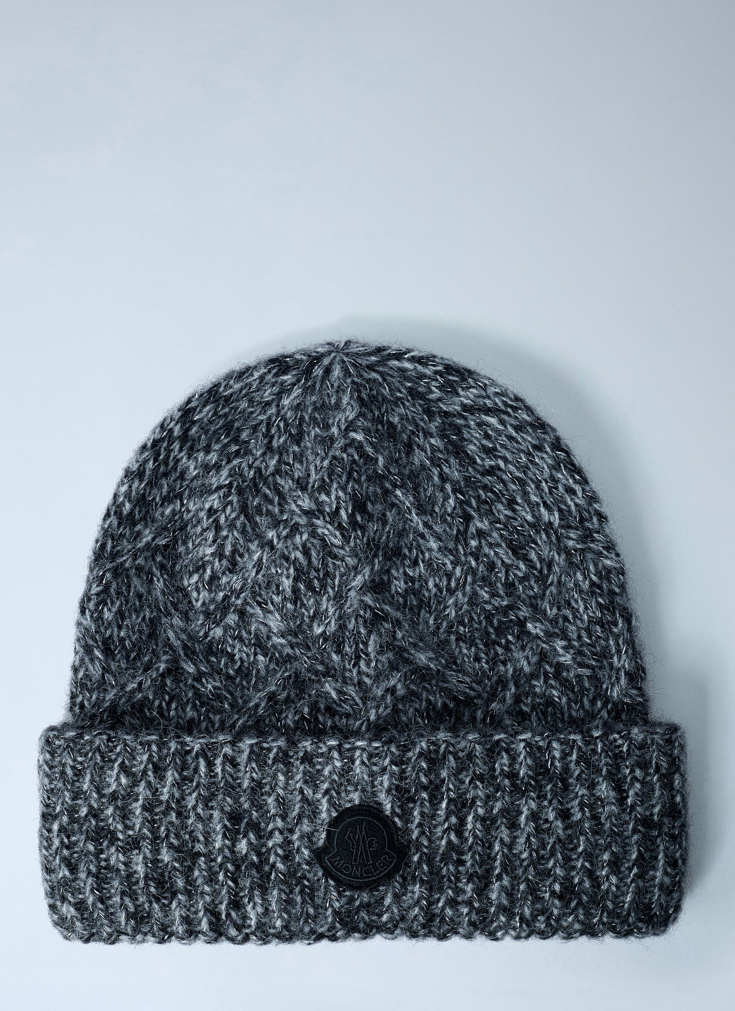 Moncler Women Logo Motif Beanie Hat MONCLER