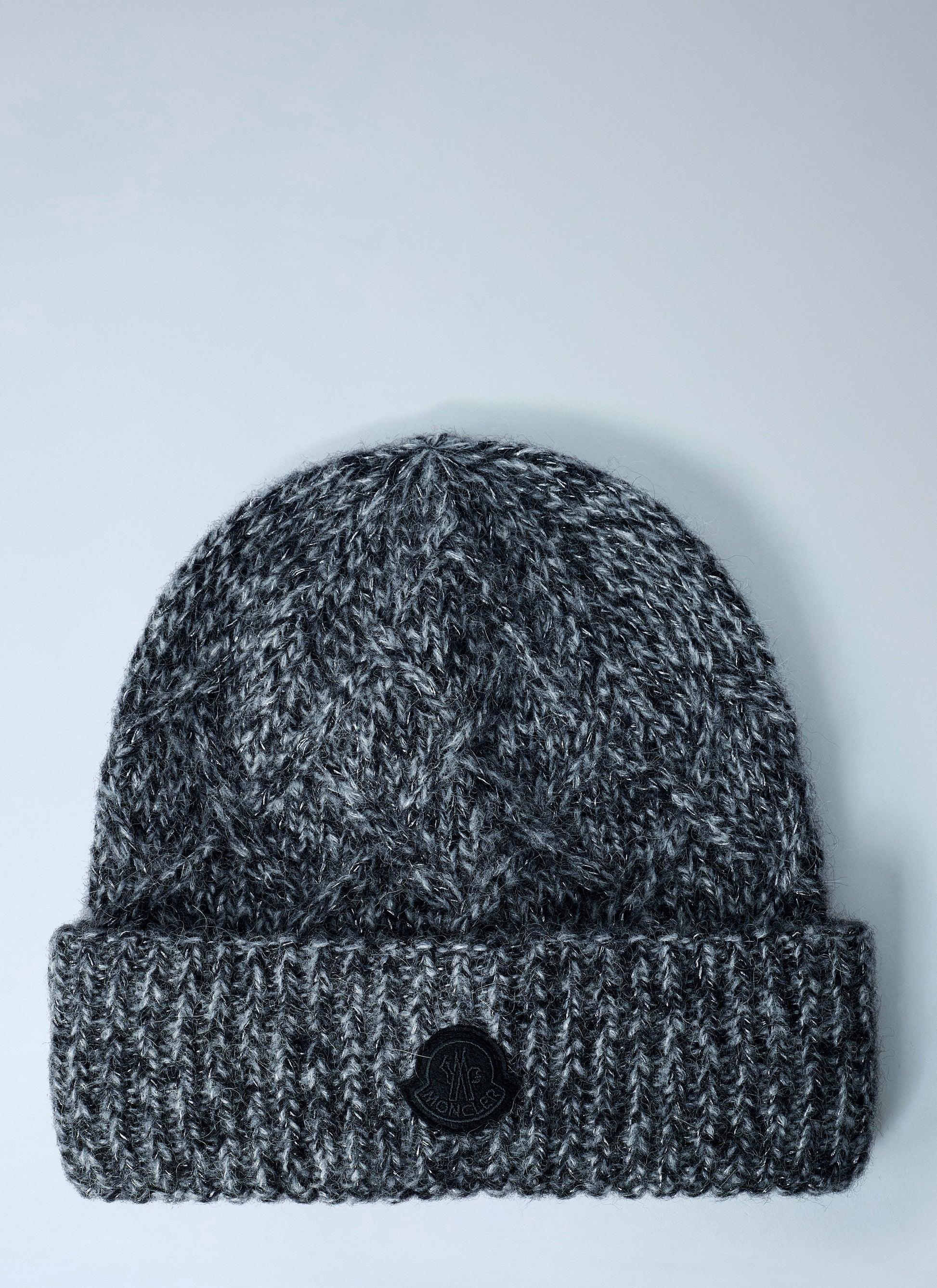 Moncler Women Logo Motif Beanie Hat MONCLER