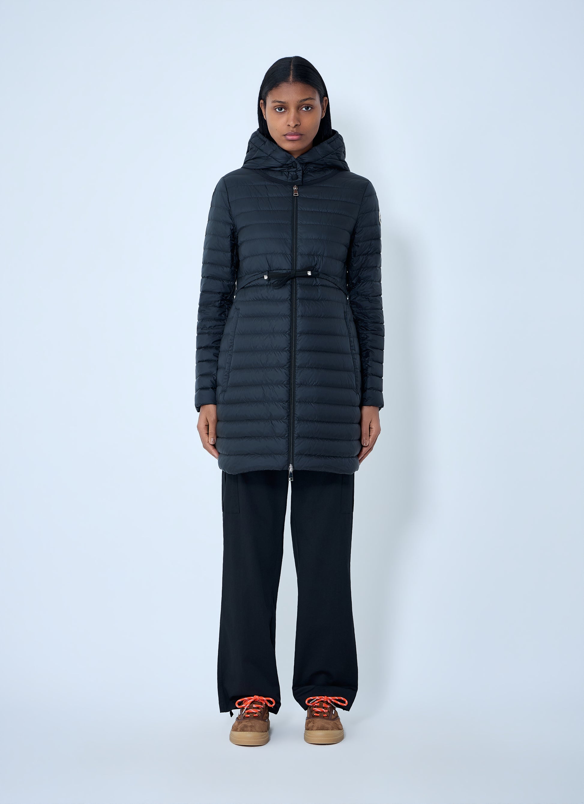 Moncler Women Barbel Long Parka Coat MONCLER