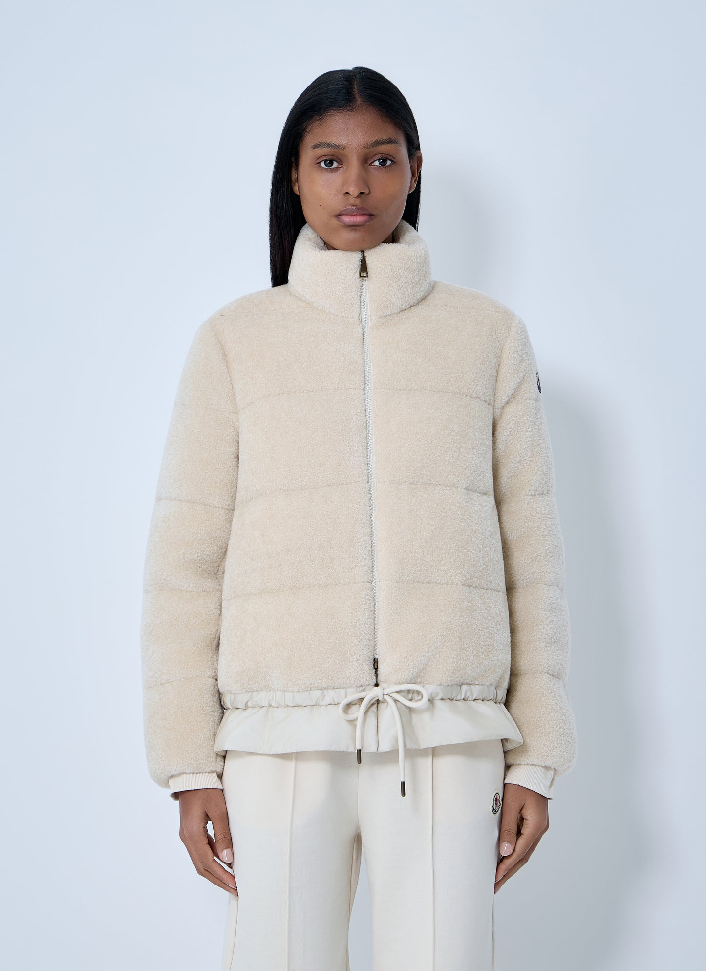 Moncler Women Cedre Teddy Down Jacket
