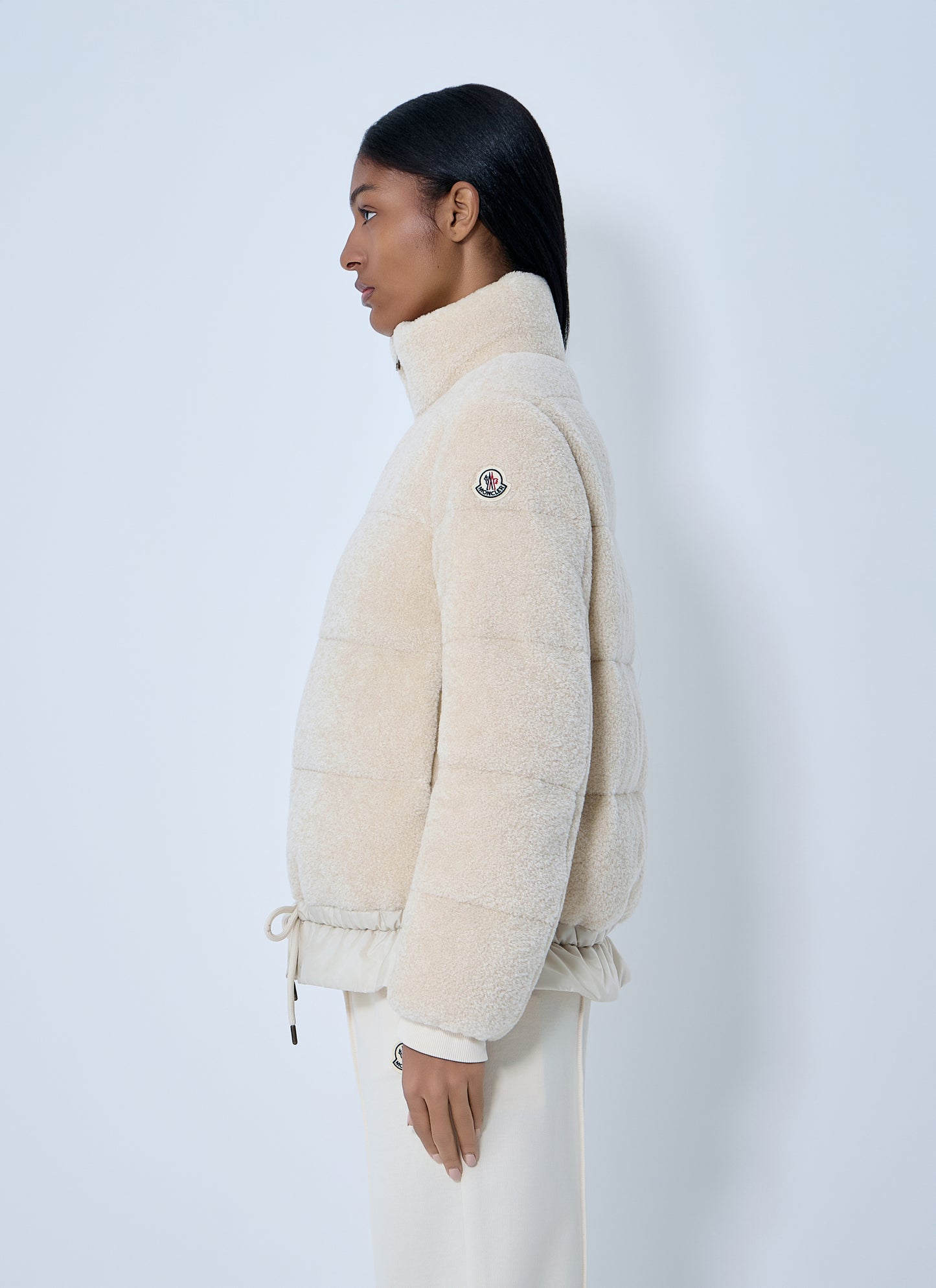 Moncler Women Cedre Teddy Down Jacket