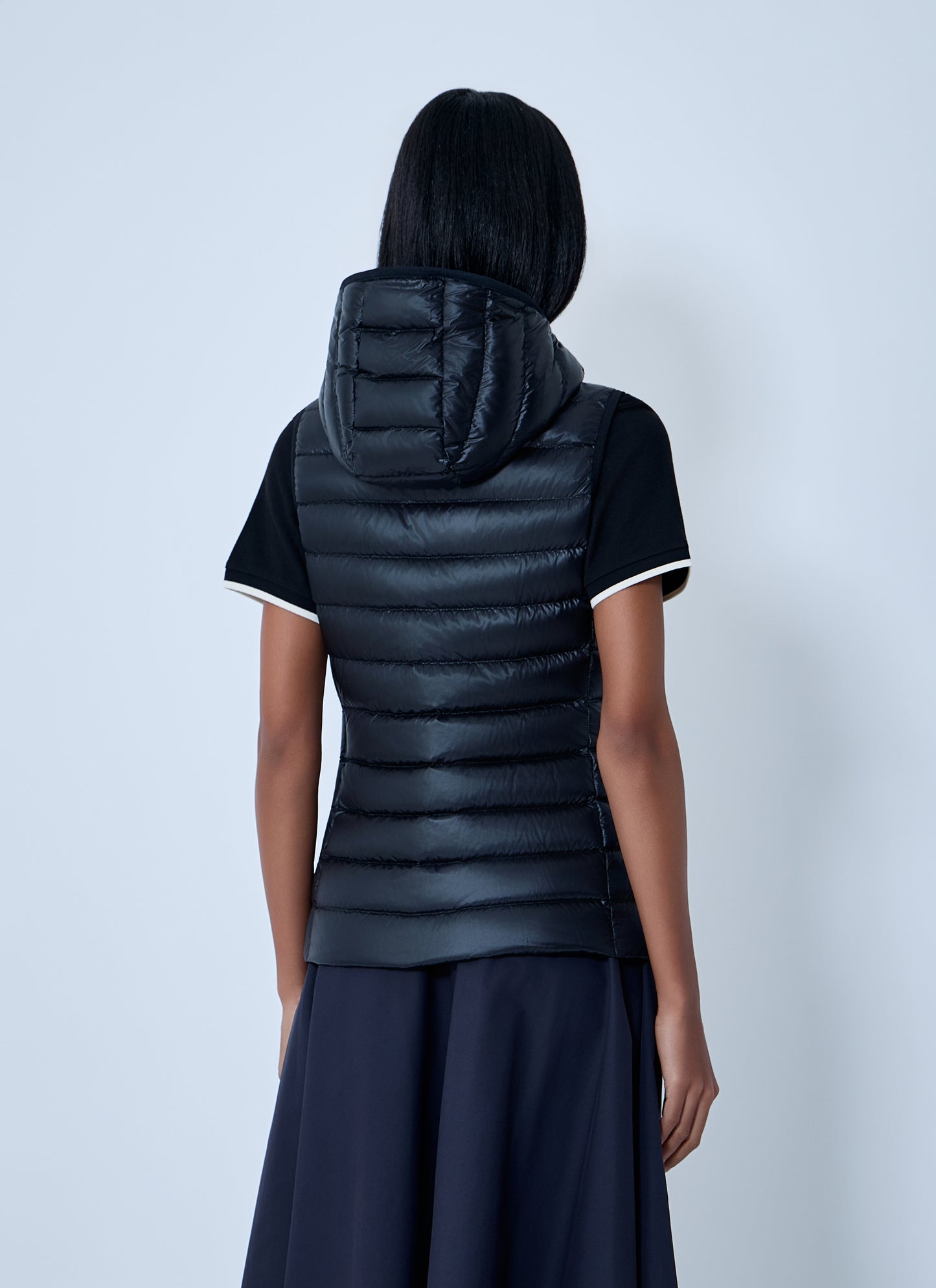 Moncler Women Glygos Short Down Vest
