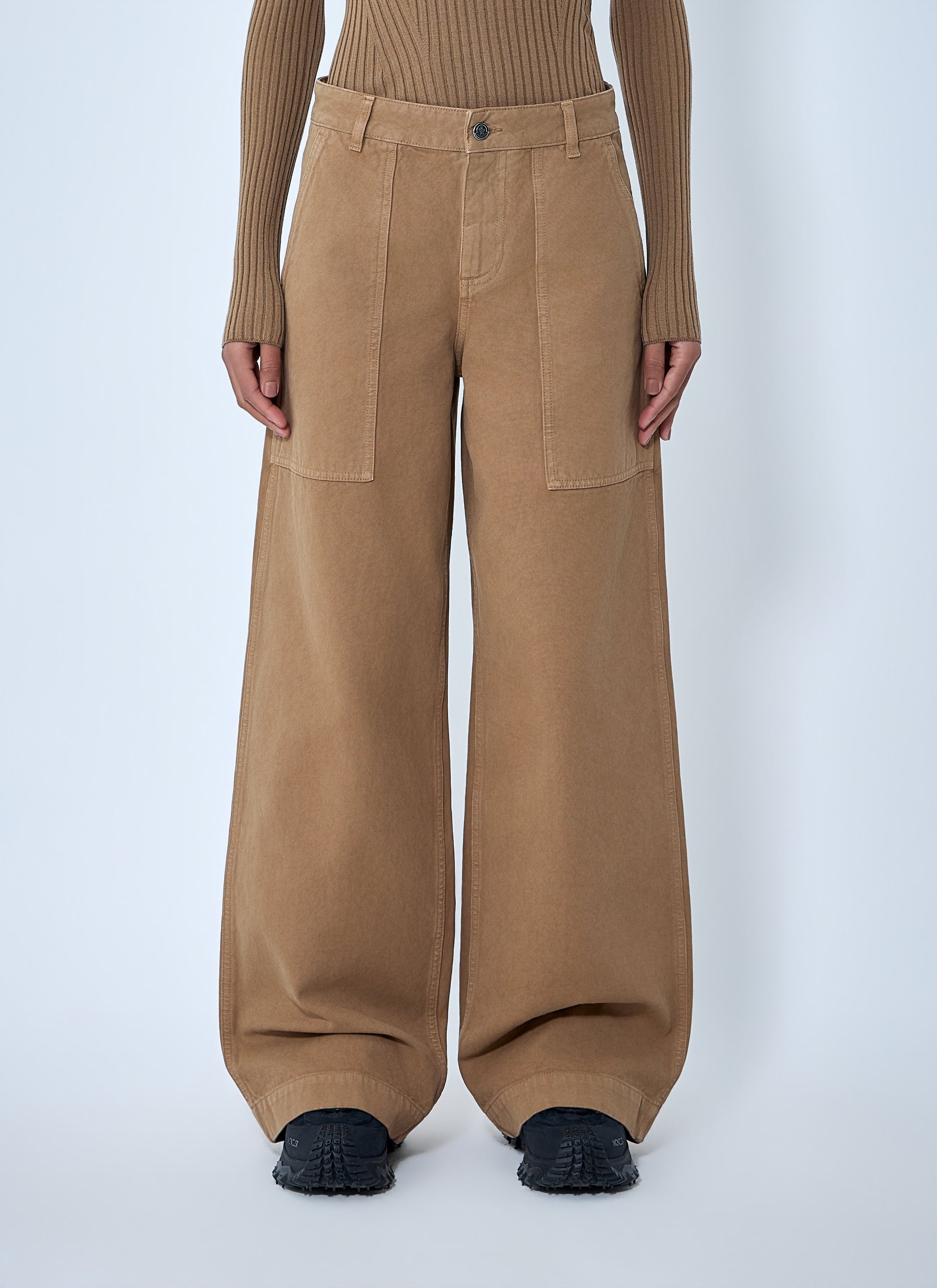 Moncler Women Wide-Leg Cargo Pants MONCLER