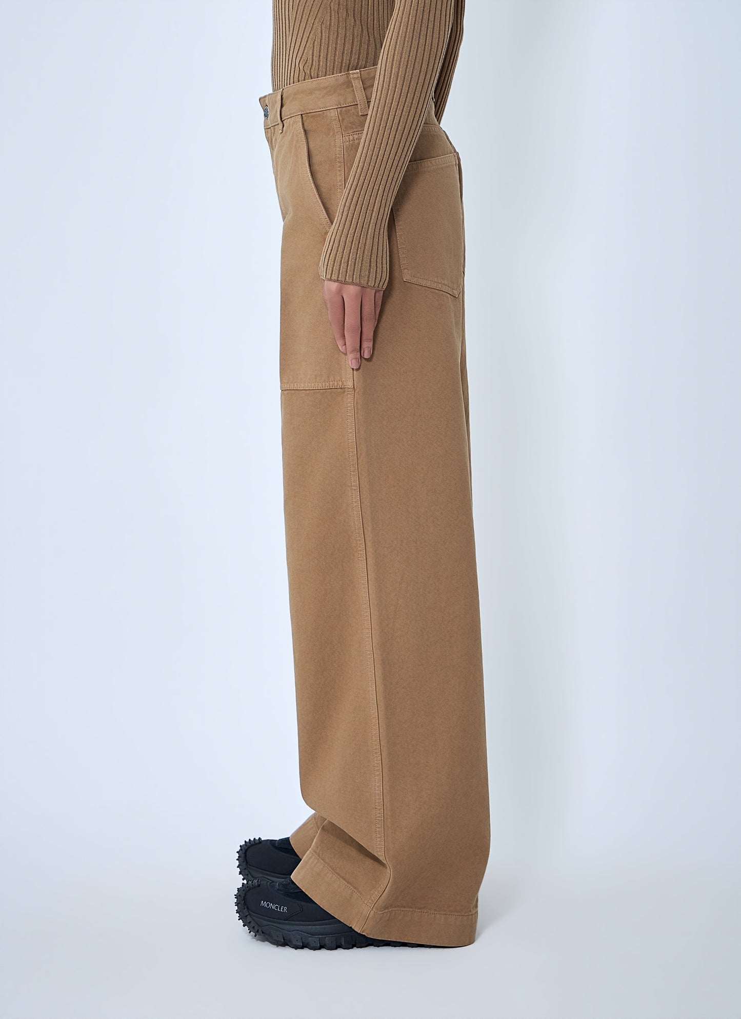 Moncler Women Wide-Leg Cargo Pants MONCLER