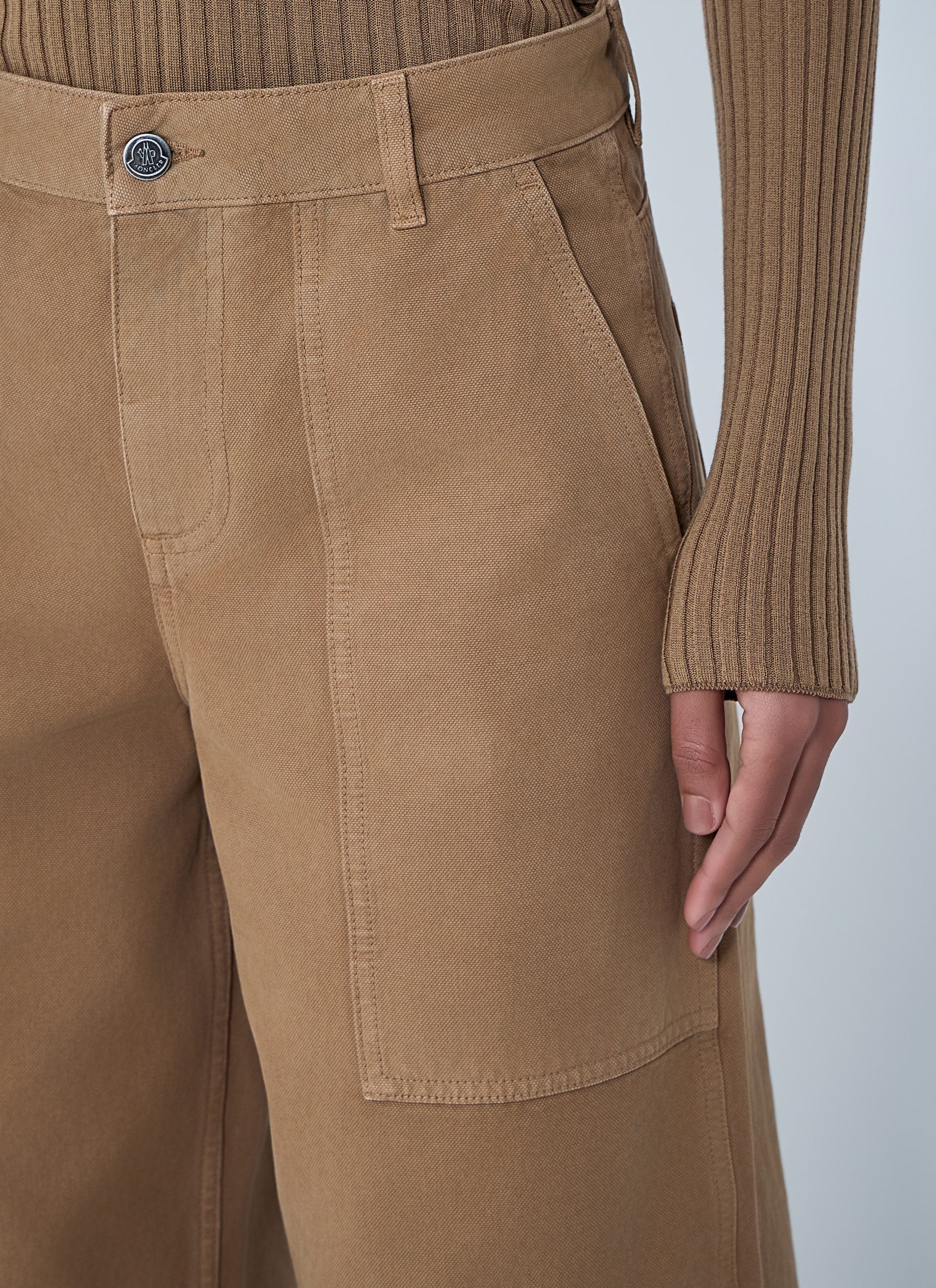 Moncler Women Wide-Leg Cargo Pants MONCLER