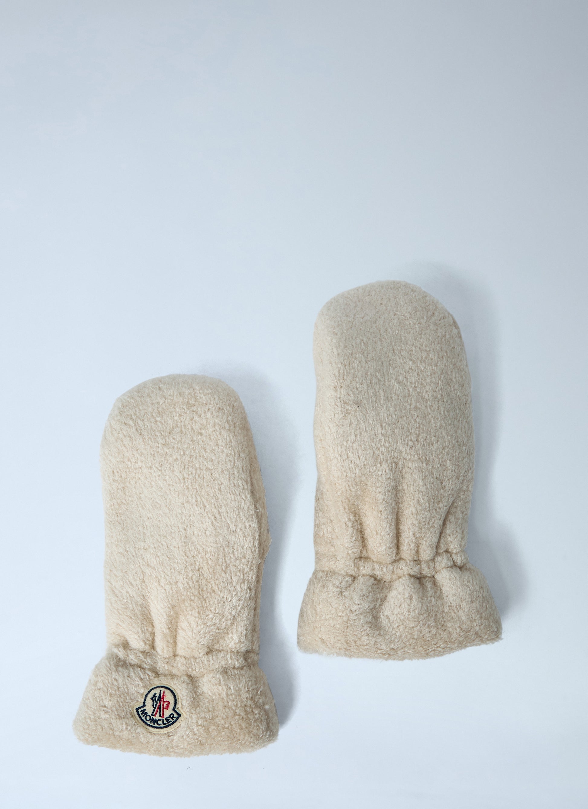 Moncler Women Logo Motif Mittens MONCLER
