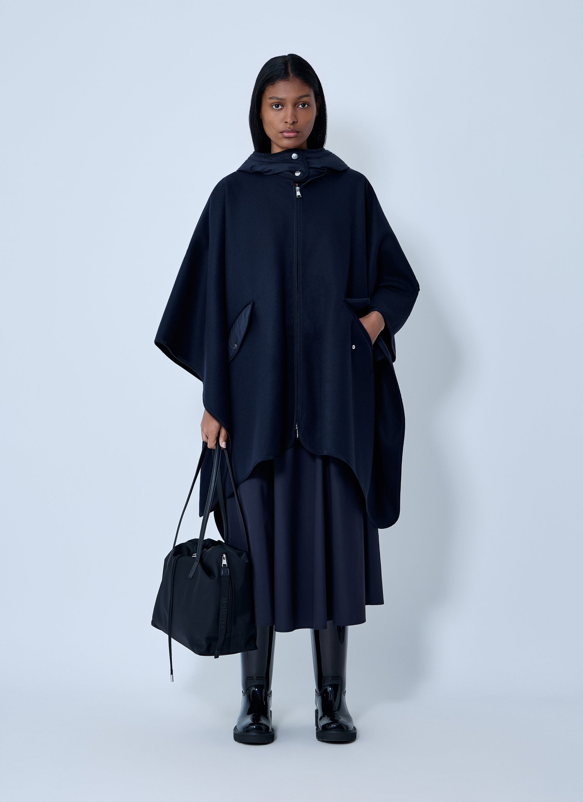 Moncler Women Hooded Cape MONCLER