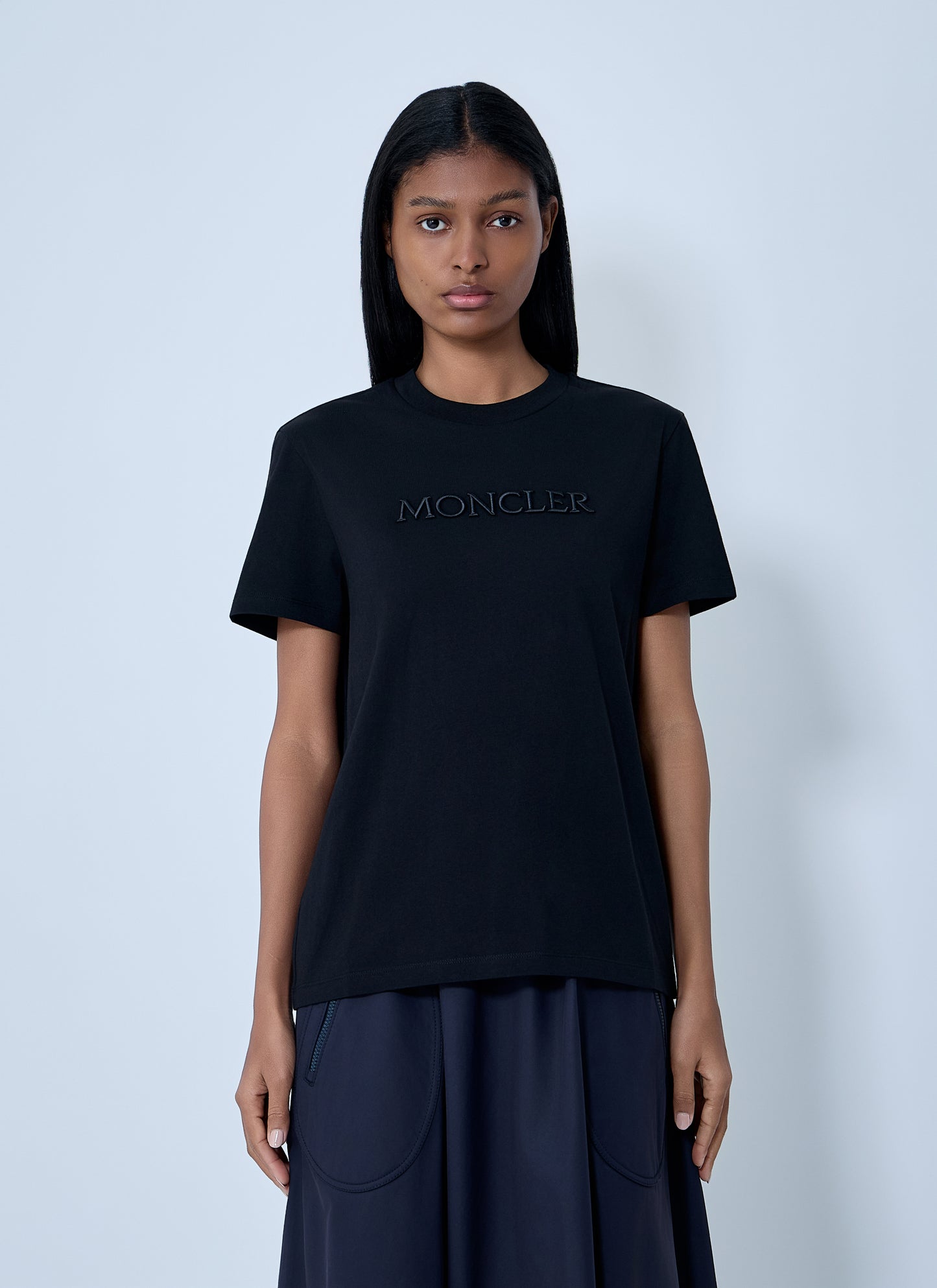 Moncler Women Logo Motif T-Shirt MONCLER
