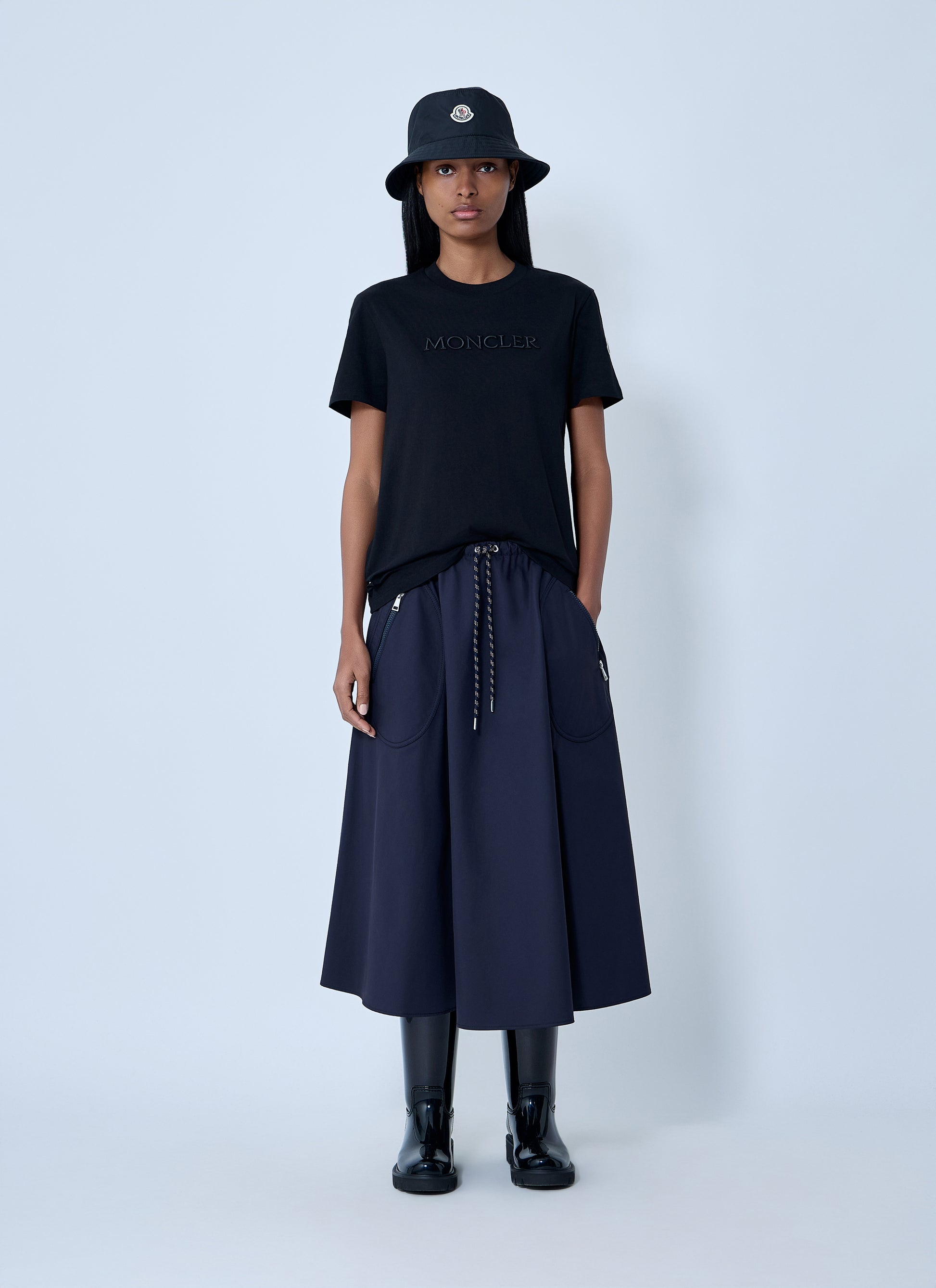 Moncler Women Logo Motif T-Shirt MONCLER