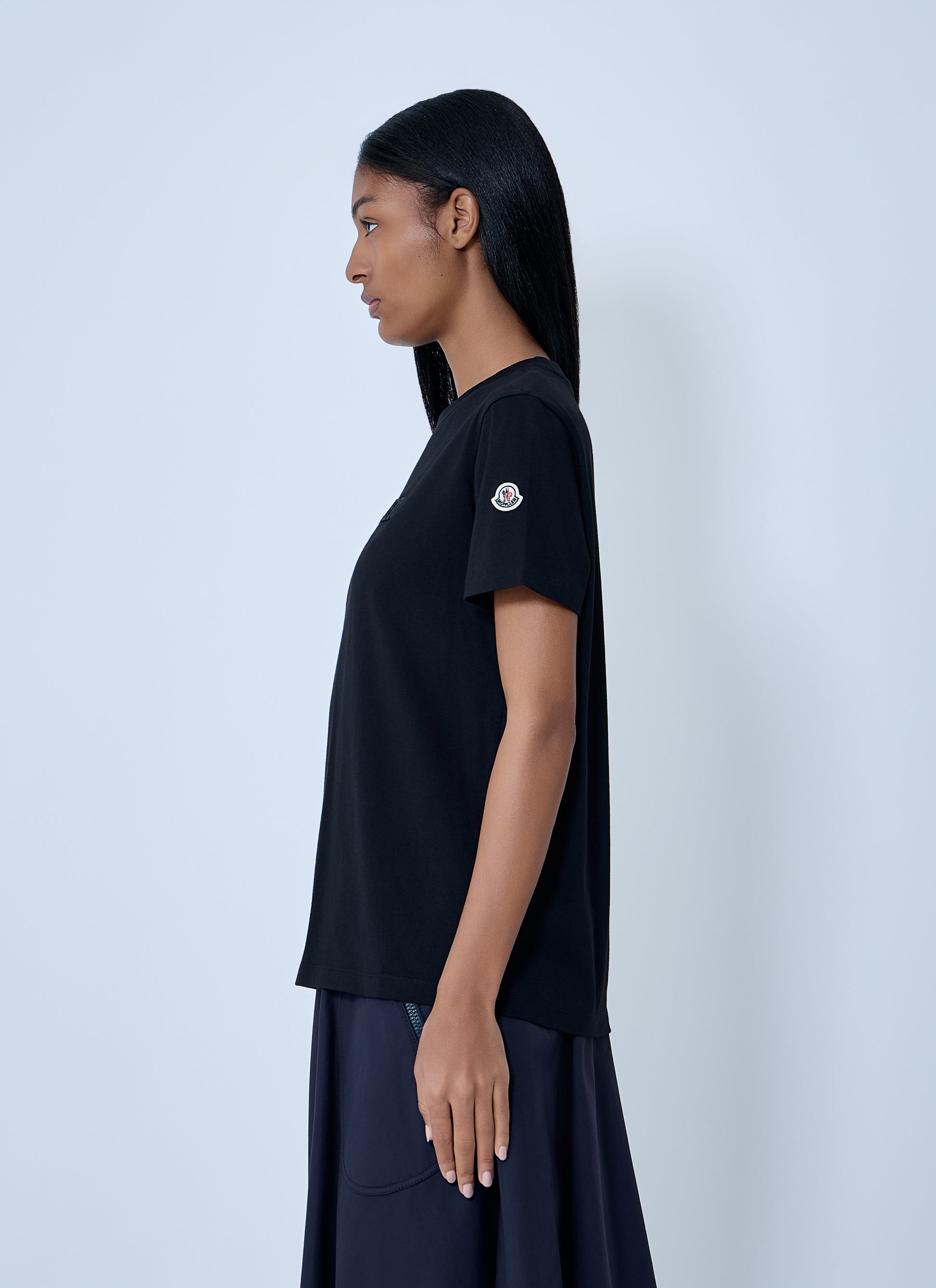 Moncler Women Logo Motif T-Shirt MONCLER