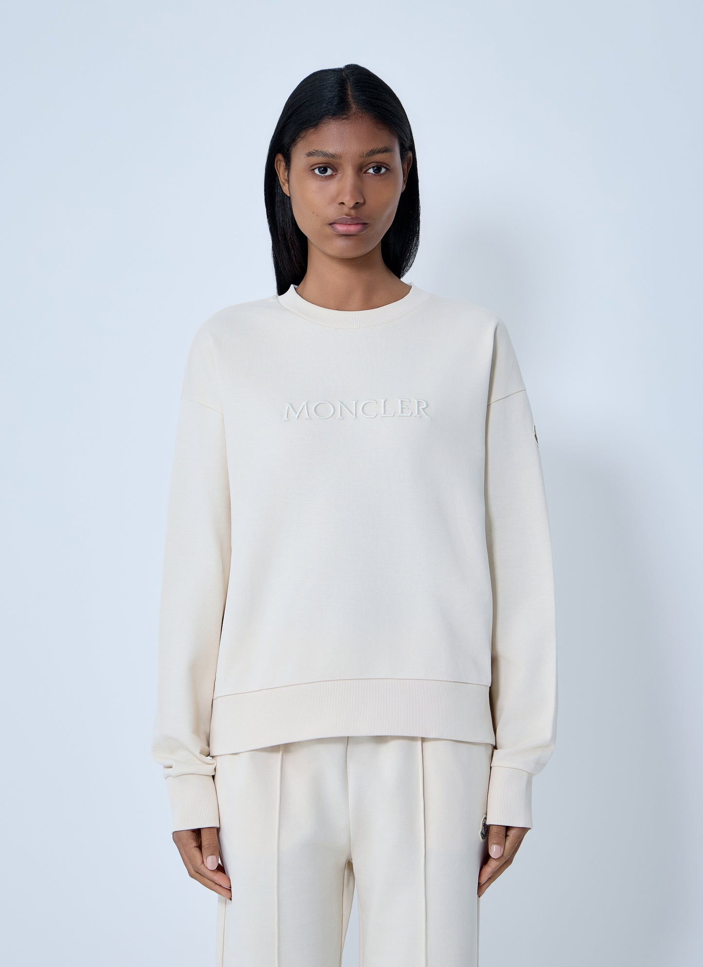 Moncler Women Logo Motif Sweatshirt MONCLER