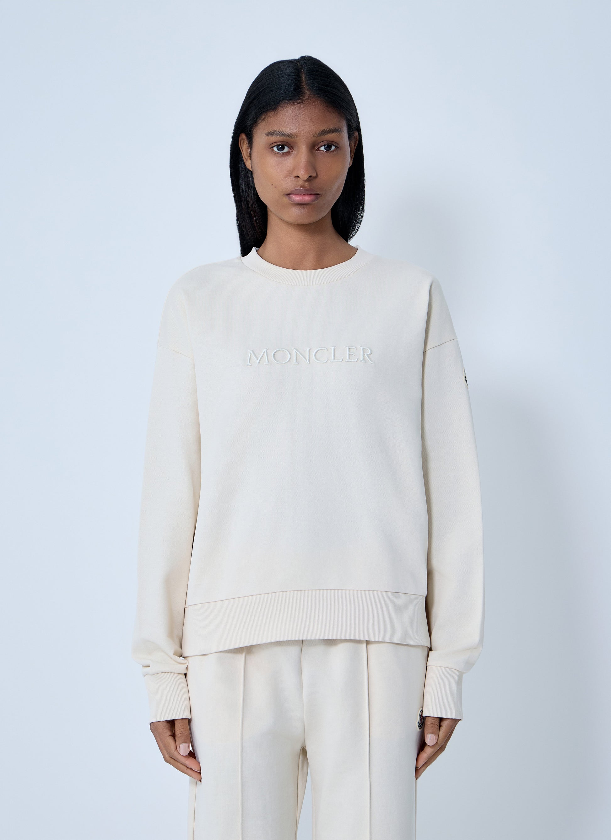 Moncler Women Logo Motif Sweatshirt MONCLER