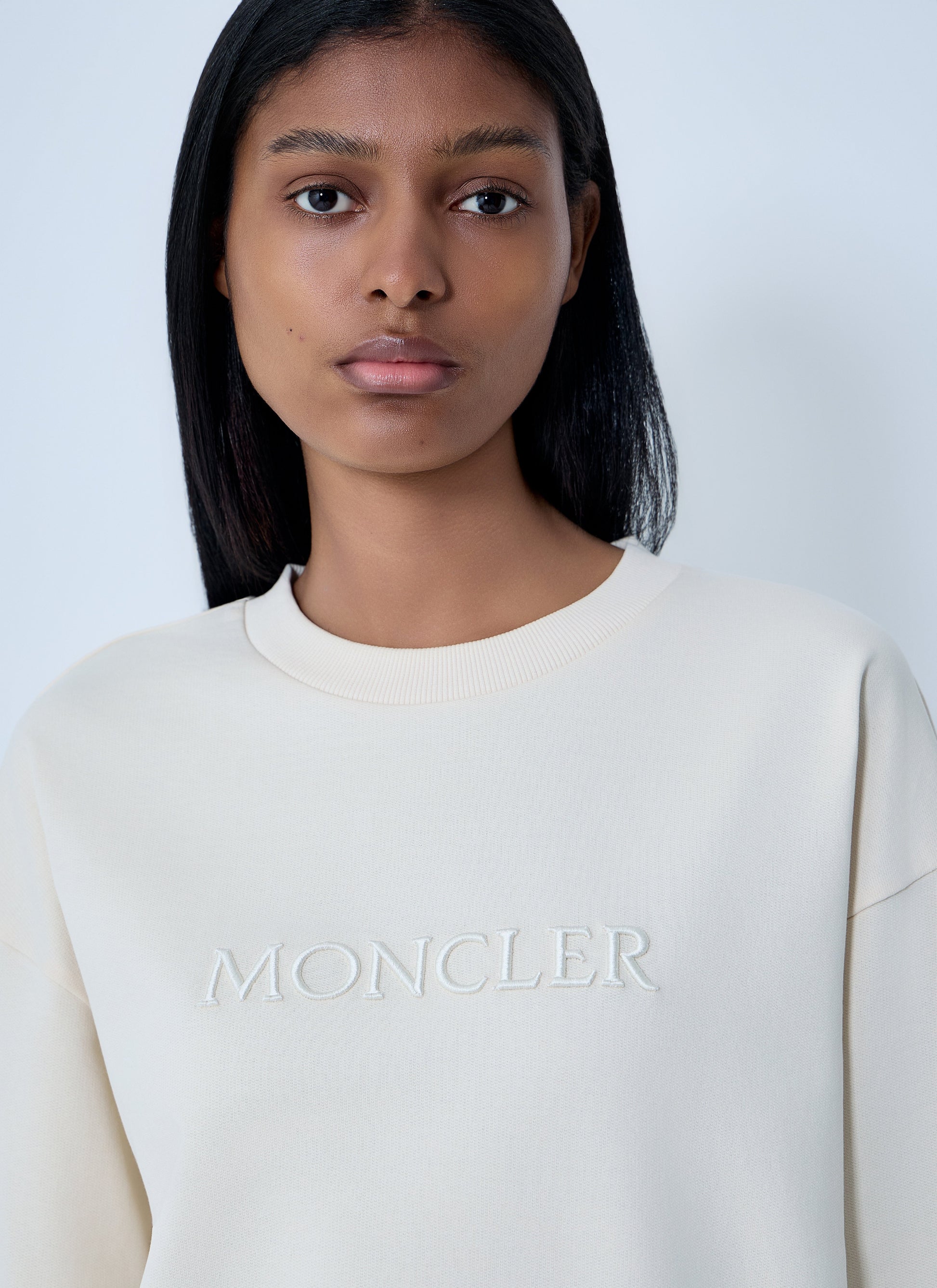 Moncler Women Logo Motif Sweatshirt MONCLER