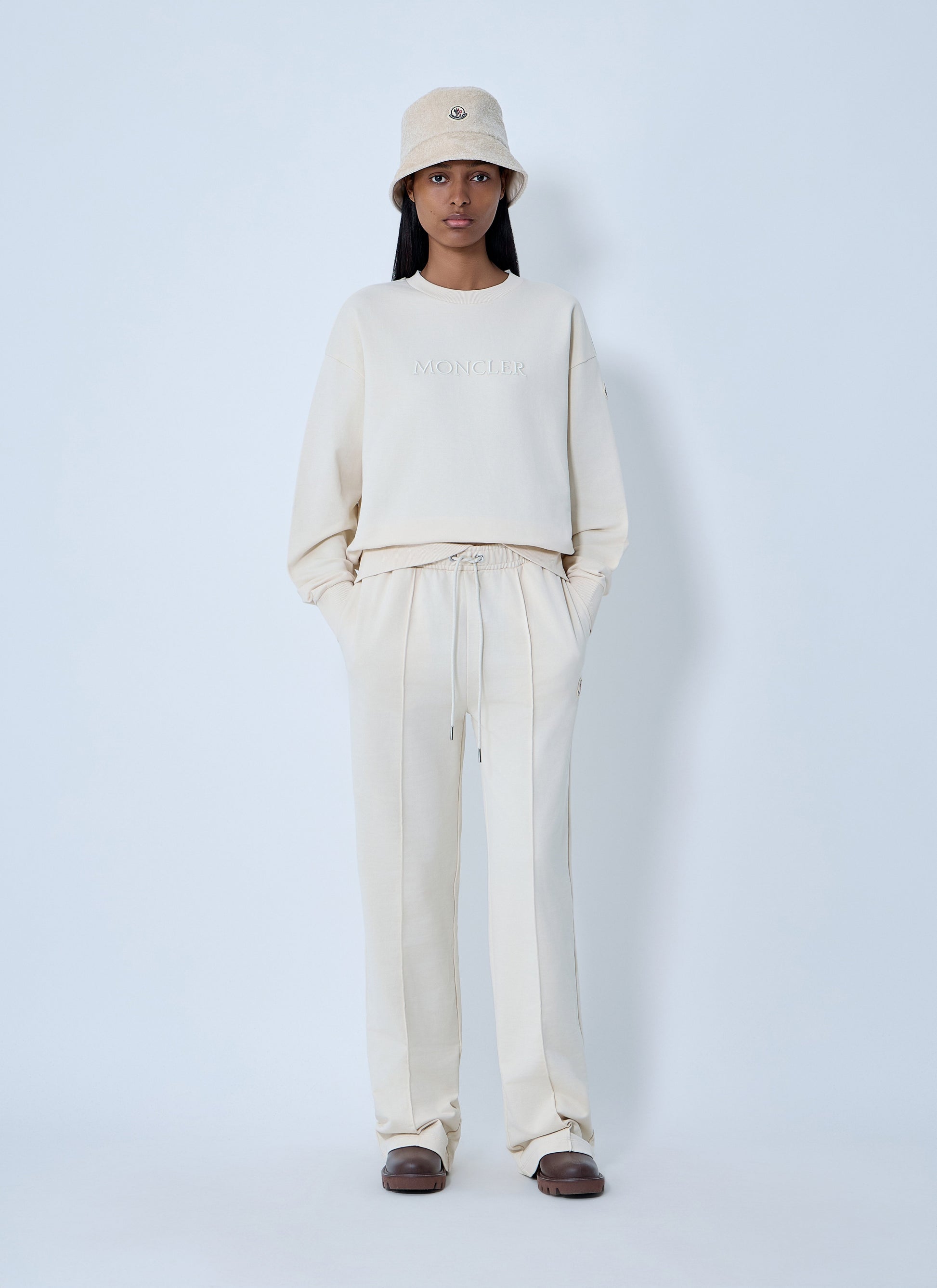 Moncler Women Logo Motif Track Pants MONCLER