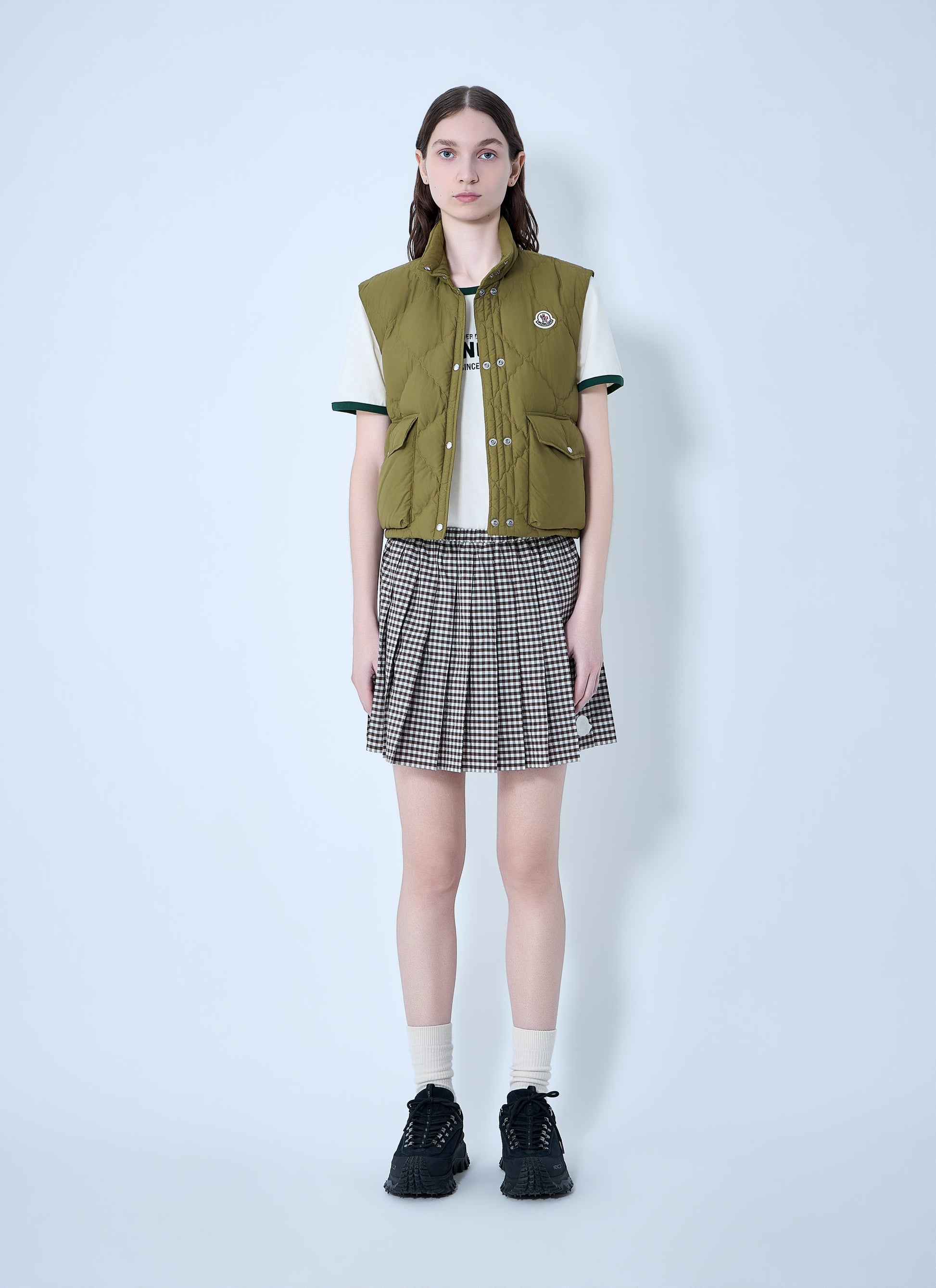 Moncler Women Biois Quilted Down Vest MONCLER