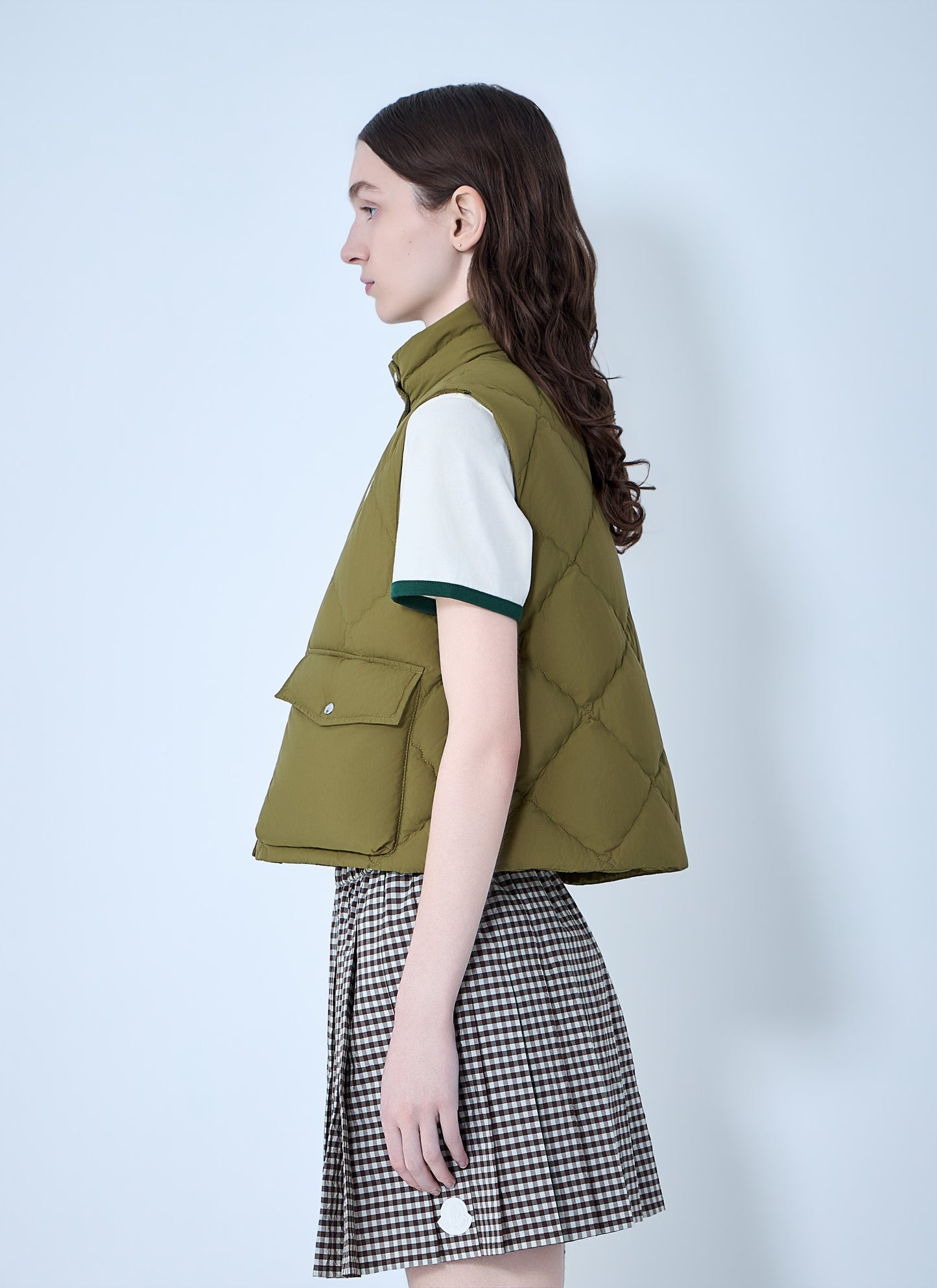 Moncler Women Biois Quilted Down Vest MONCLER