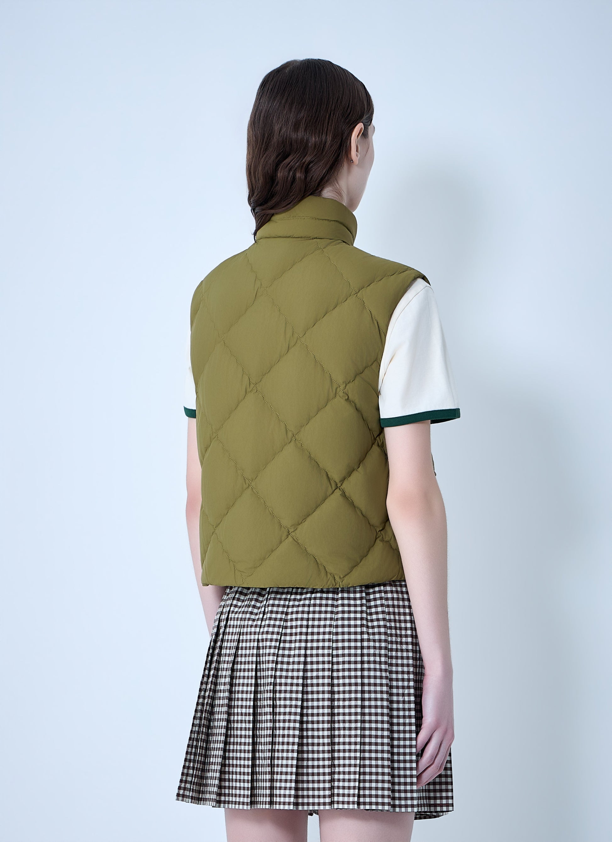 Moncler Women Biois Quilted Down Vest MONCLER