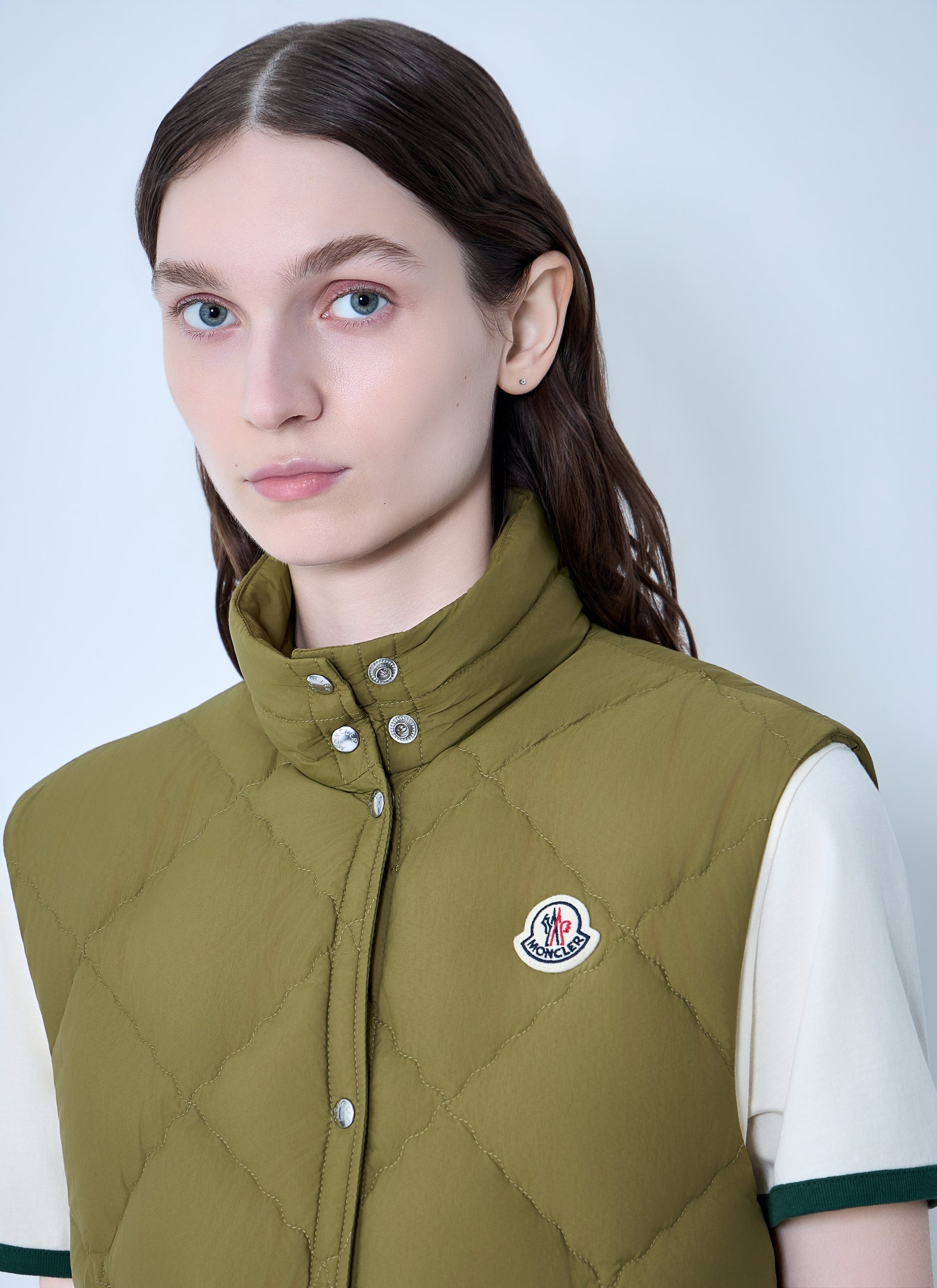 Moncler Women Biois Quilted Down Vest MONCLER