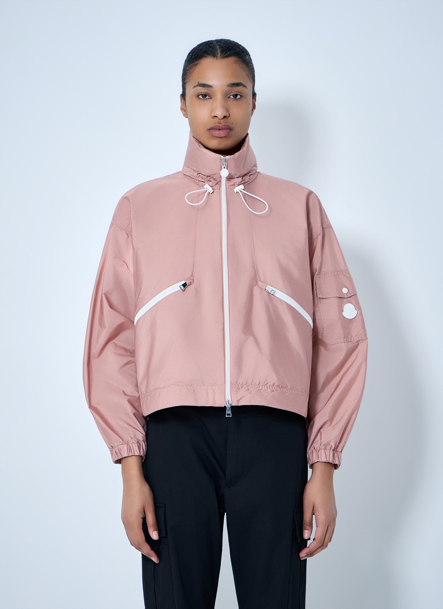 Moncler Women Marmacy Hooded Rain Jacket MONCLER
