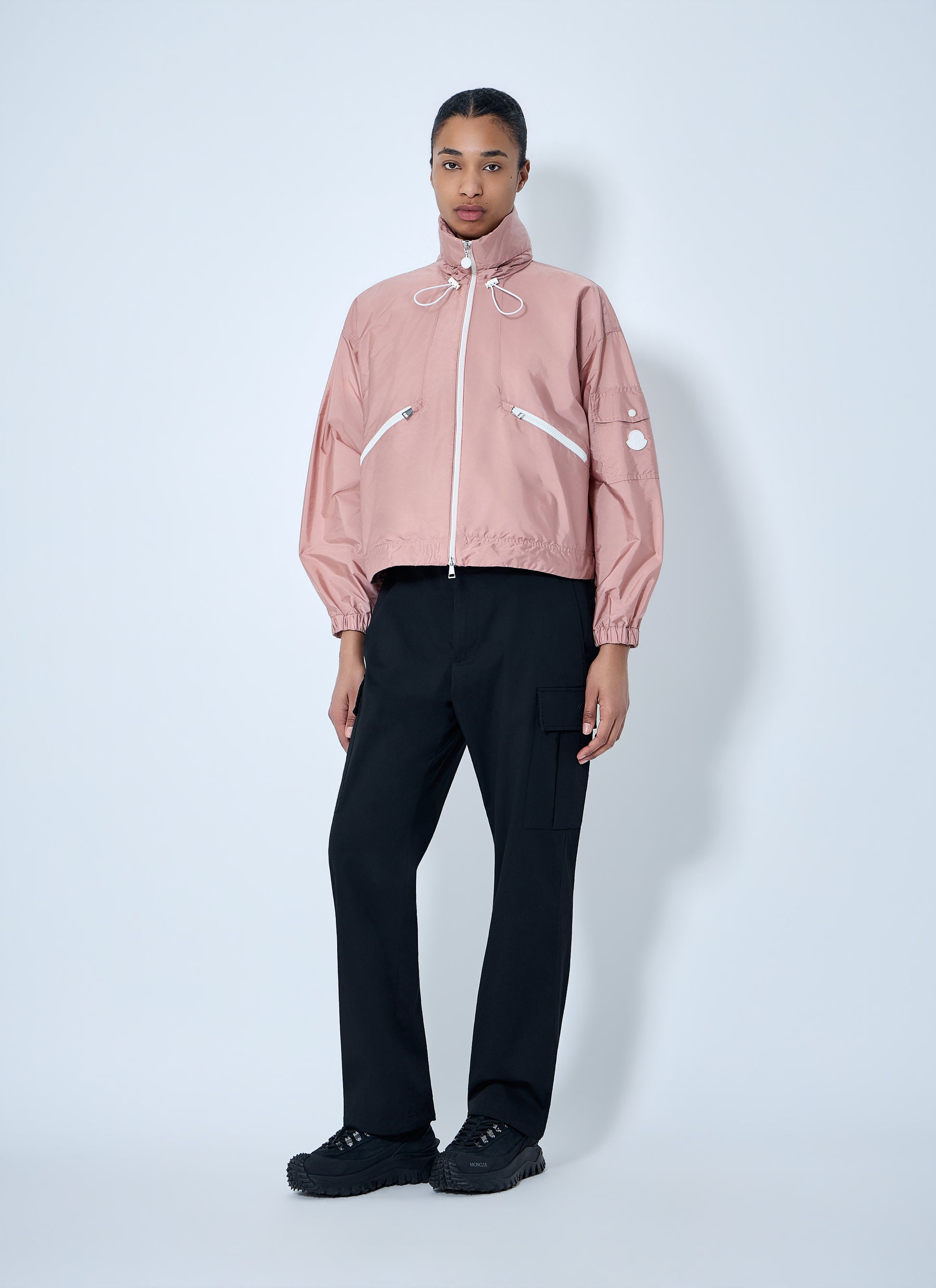Moncler Women Marmacy Hooded Rain Jacket MONCLER