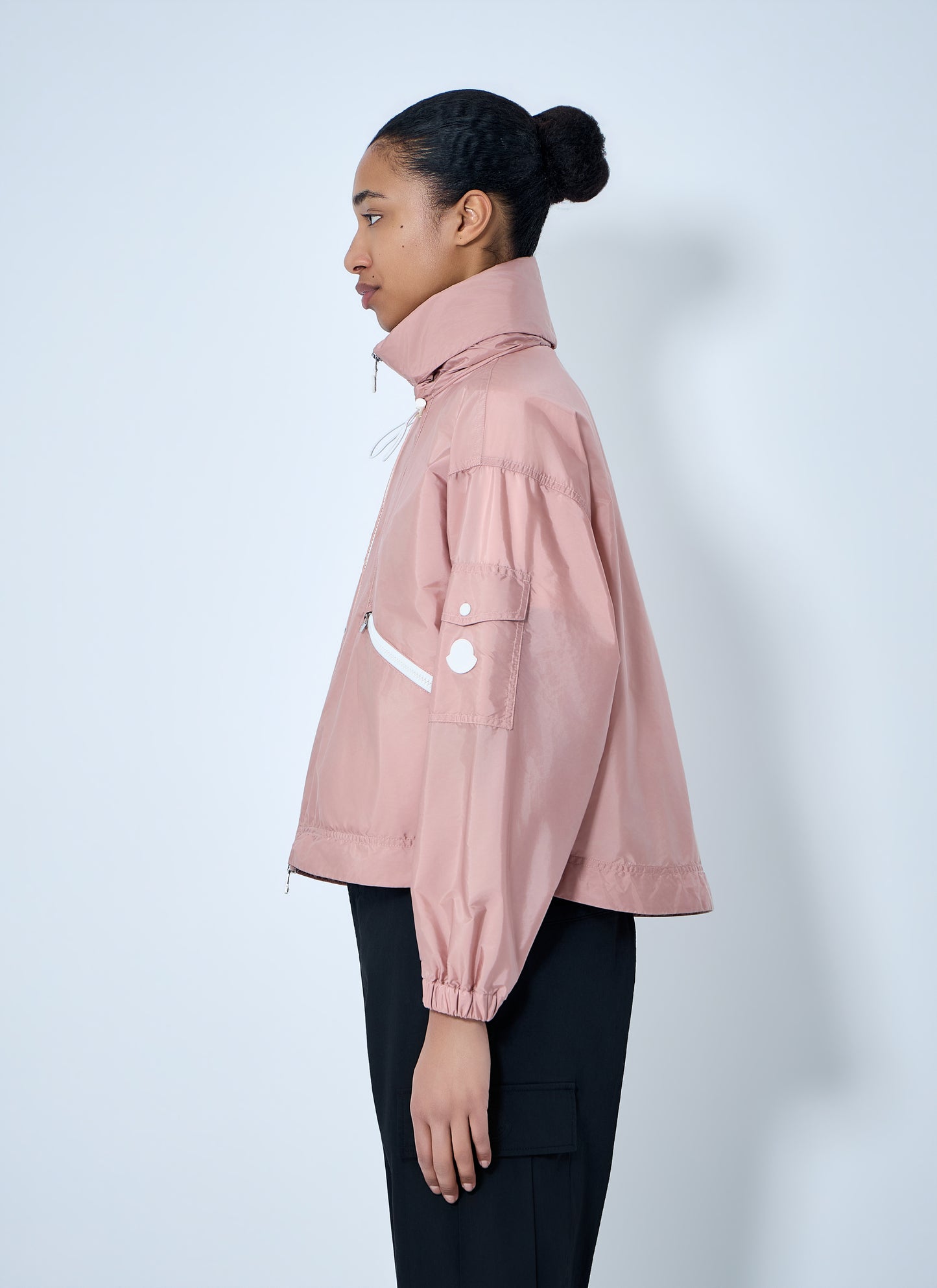 Moncler Women Marmacy Hooded Rain Jacket MONCLER