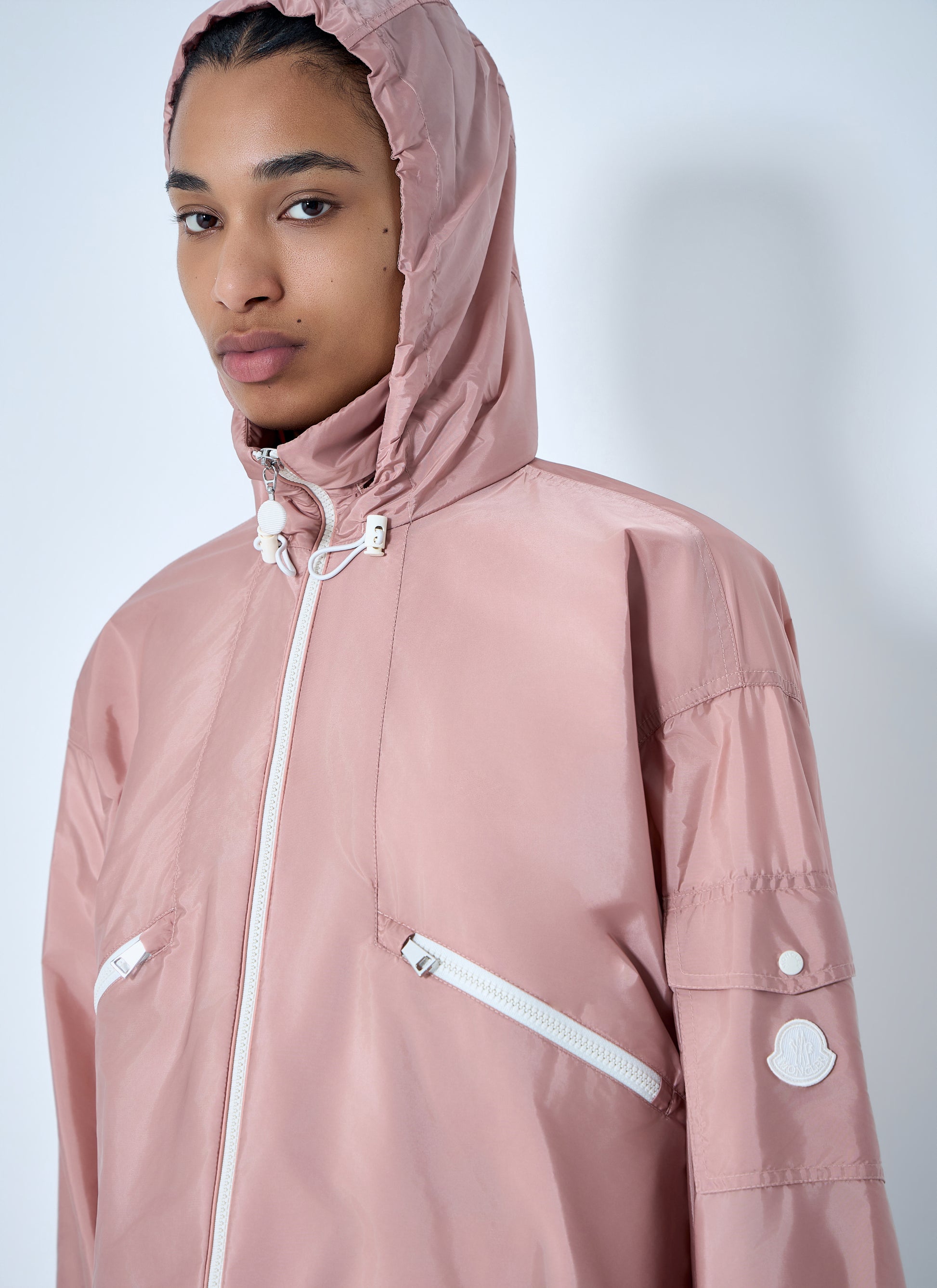Moncler Women Marmacy Hooded Rain Jacket MONCLER