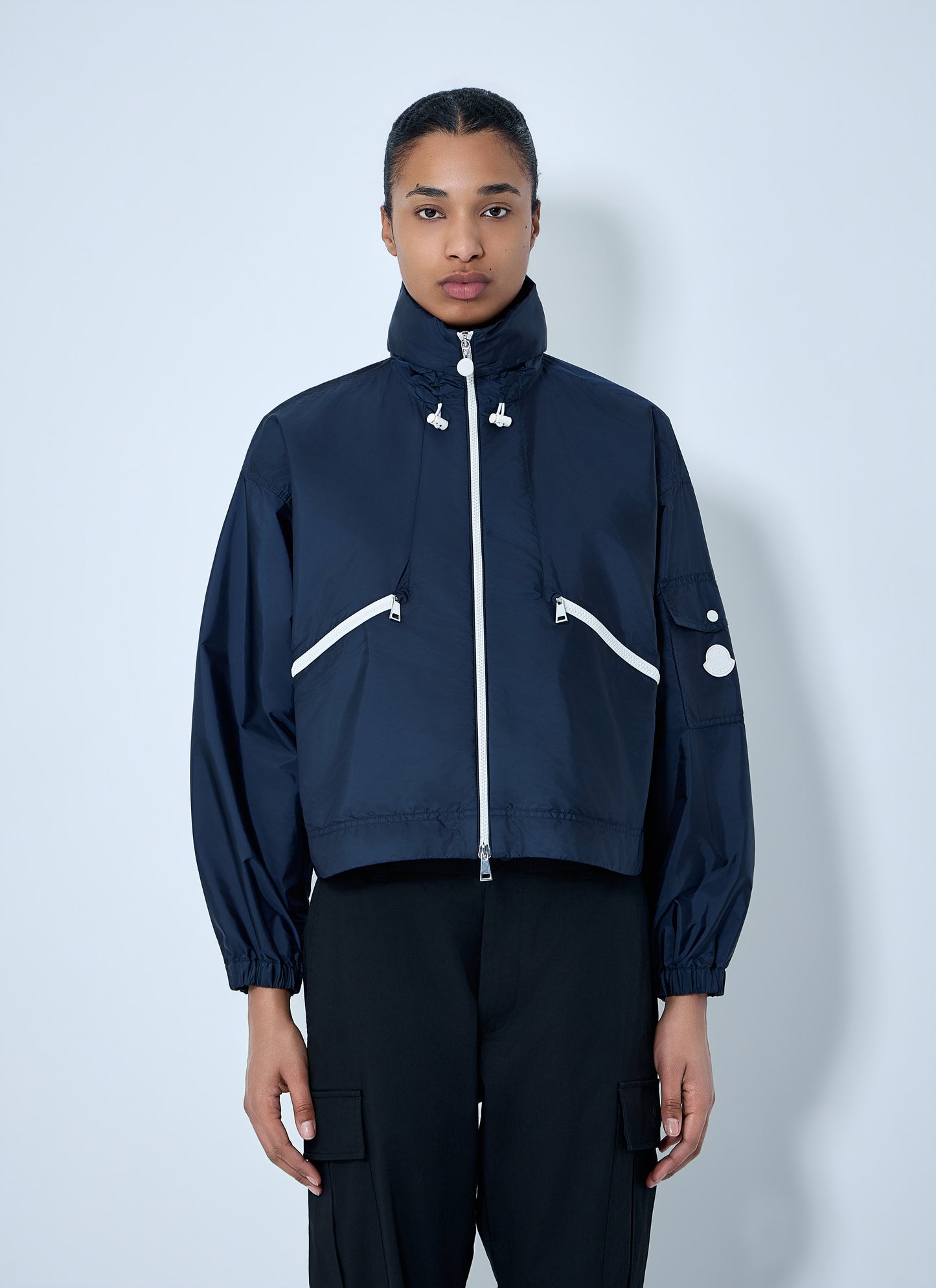 Moncler Women Marmacy Hooded Rain Jacket MONCLER