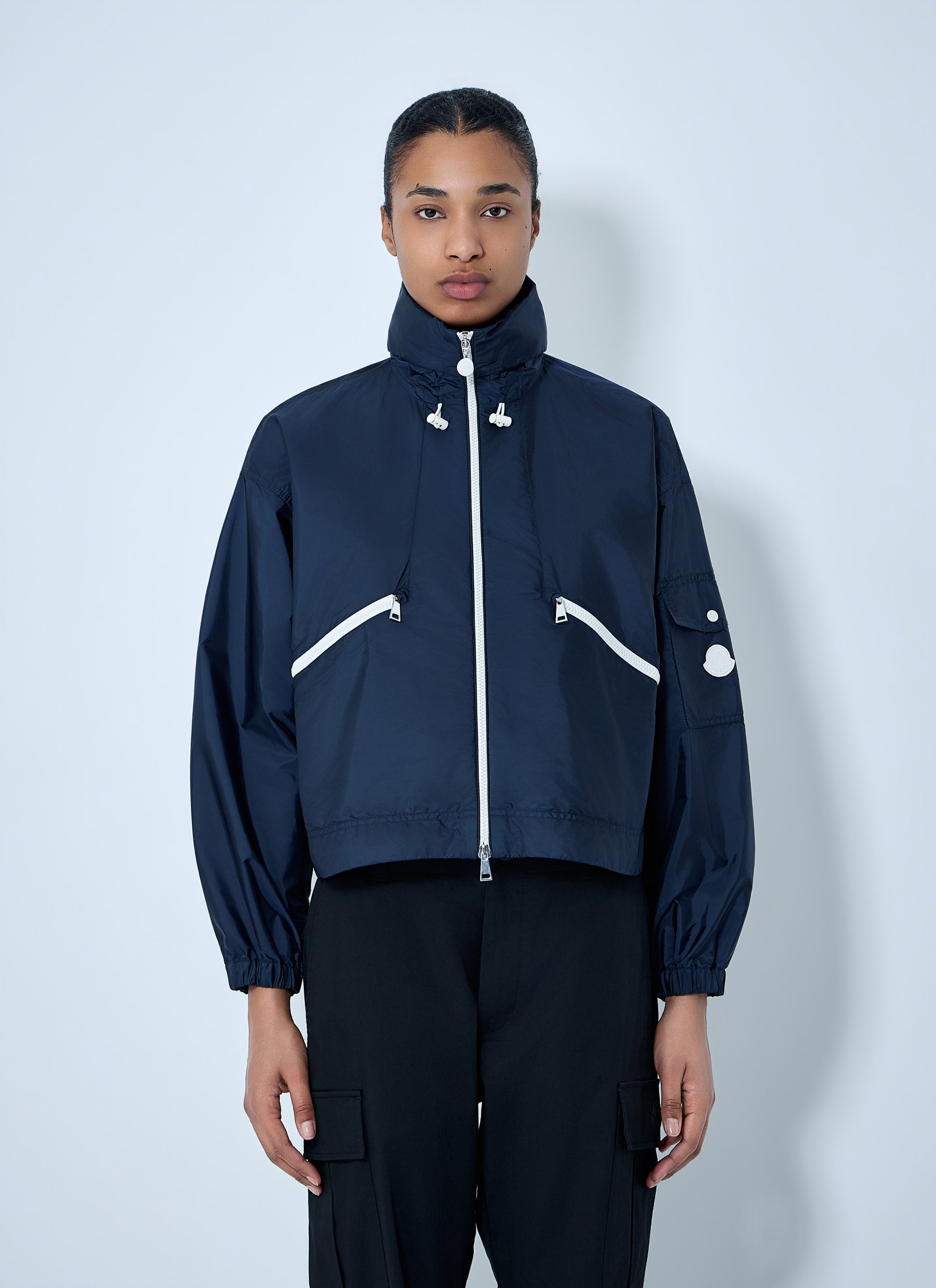 Moncler Women Marmacy Hooded Rain Jacket MONCLER