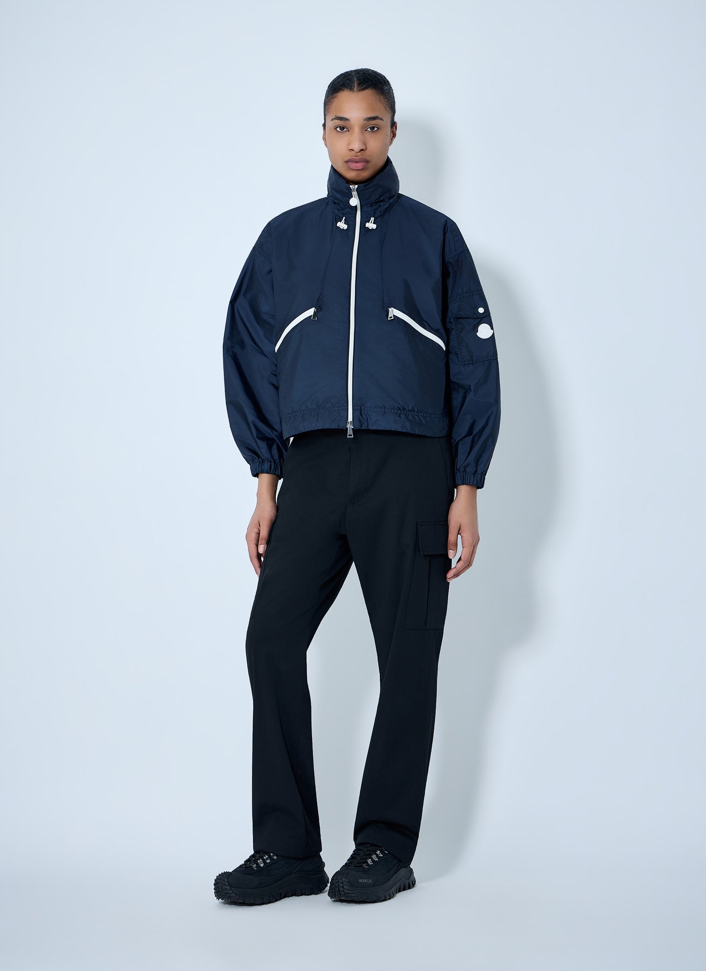 Moncler Women Marmacy Hooded Rain Jacket MONCLER